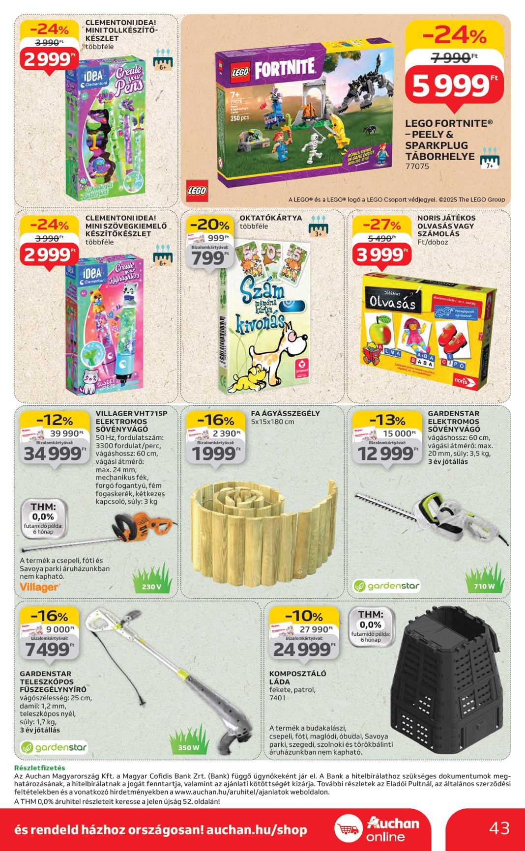 auchan - Auchan Hipermarket akciós újság, érvényes 08.14. - 08.19. - page: 43 auchan - Auchan Hipermarket akciós újság, érvényes 08.14. - 08.19. - page: 43