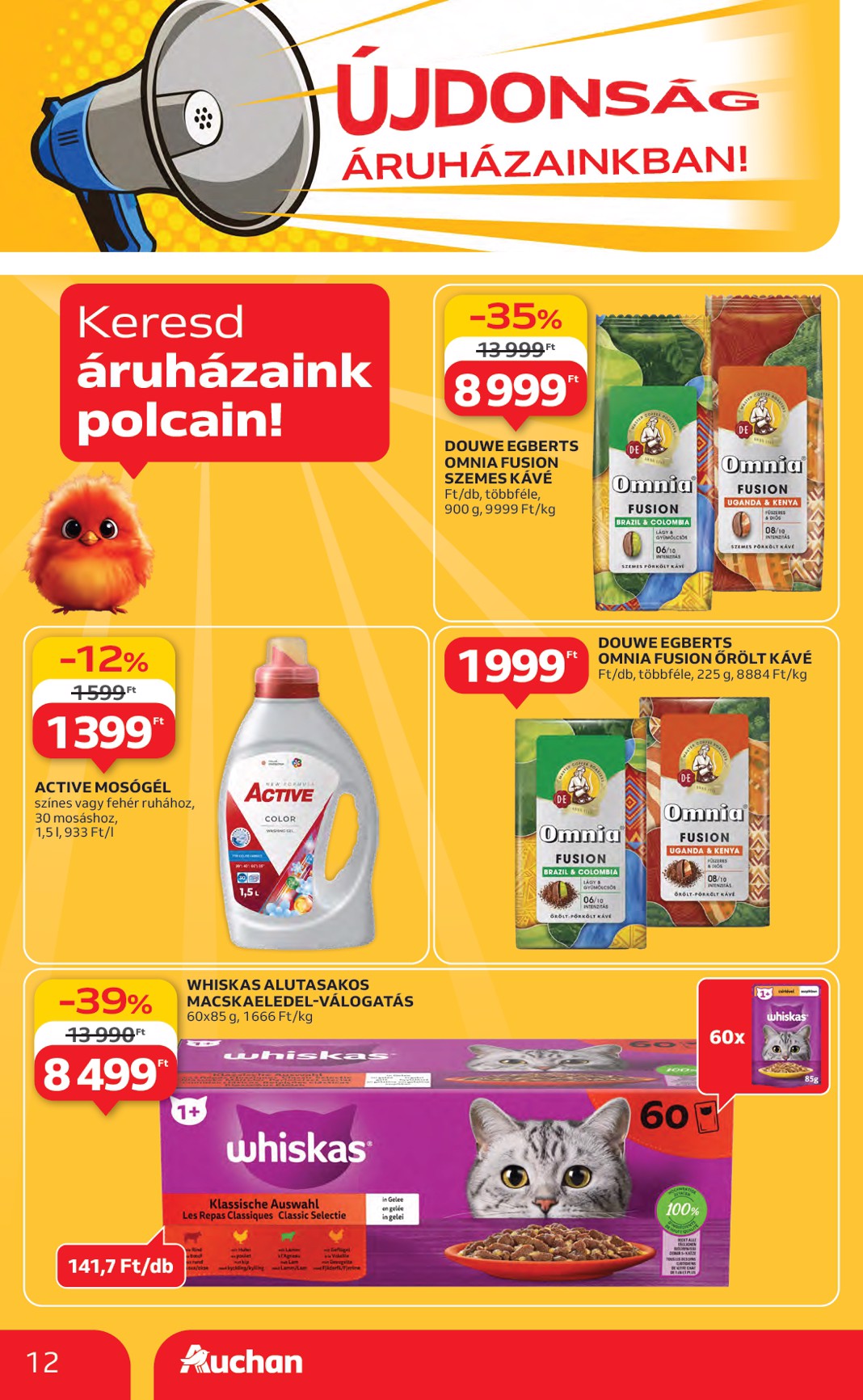 auchan - Auchan Hipermarket akciós újság, érvényes 08.14. - 08.19. - page: 12 auchan - Auchan Hipermarket akciós újság, érvényes 08.14. - 08.19. - page: 12