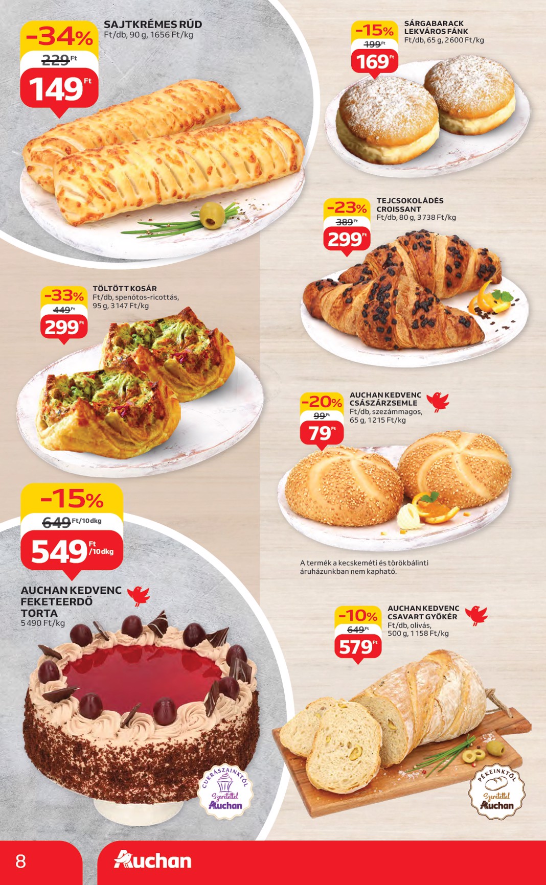 auchan - Auchan Hipermarket akciós újság, érvényes 08.14. - 08.19. - page: 8 auchan - Auchan Hipermarket akciós újság, érvényes 08.14. - 08.19. - page: 8