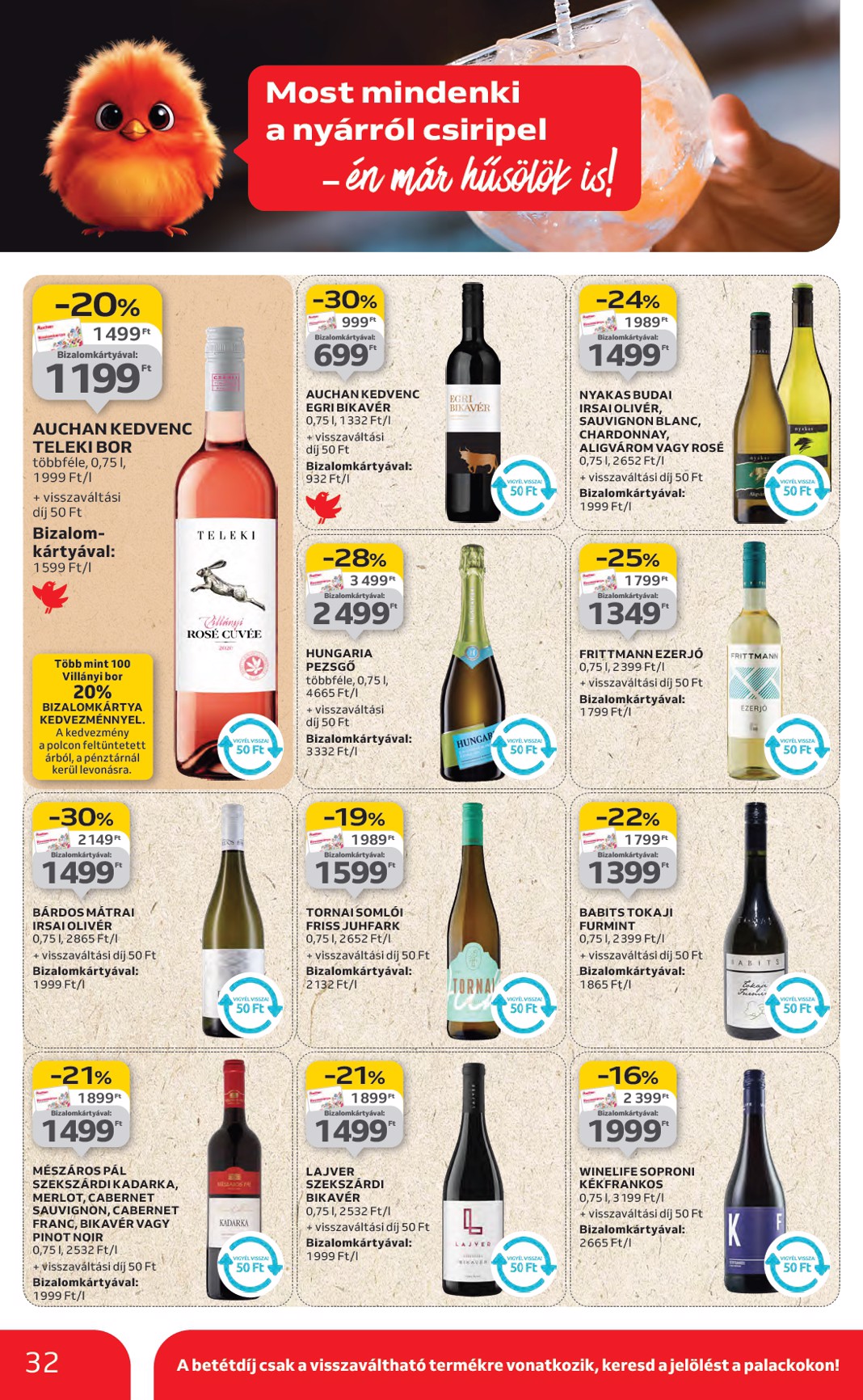auchan - Auchan Hipermarket akciós újság, érvényes 08.14. - 08.19. - page: 32 auchan - Auchan Hipermarket akciós újság, érvényes 08.14. - 08.19. - page: 32