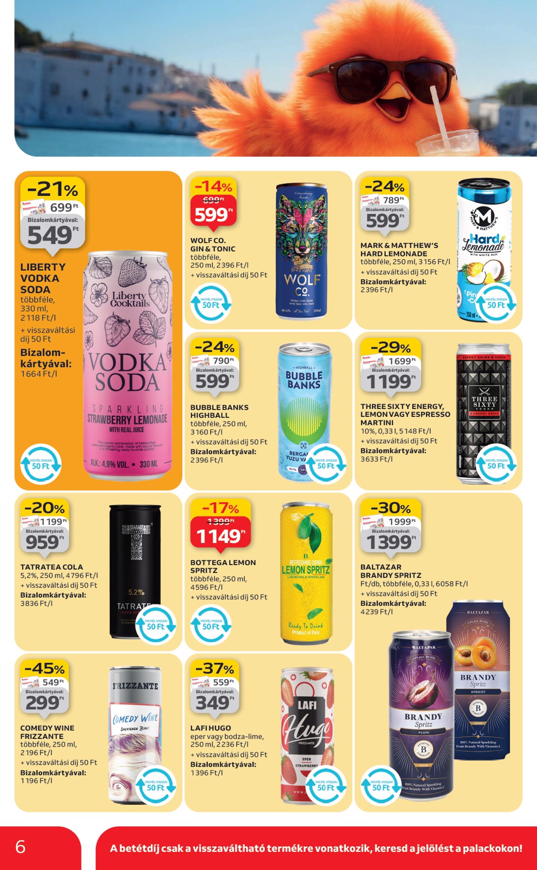 auchan - Auchan - Nyárvégi ajánlataink akciós újság, érvényes 08.21. - 09.03. - page: 6