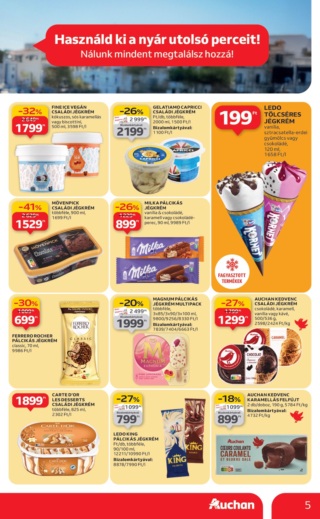auchan - Auchan - Nyárvégi ajánlataink akciós újság, érvényes 08.21. - 09.03. - page: 5
