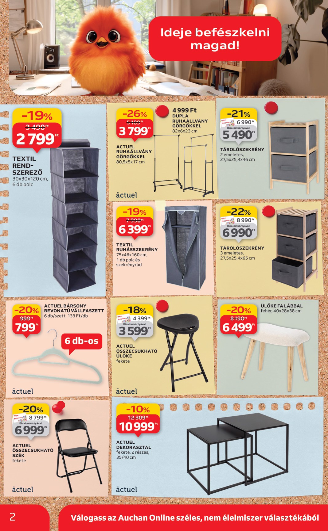 auchan - Auchan Hipermarket - Tamévkezdési ajánlataink akciós újság, érvényes 08.21. - 09.10. - page: 2