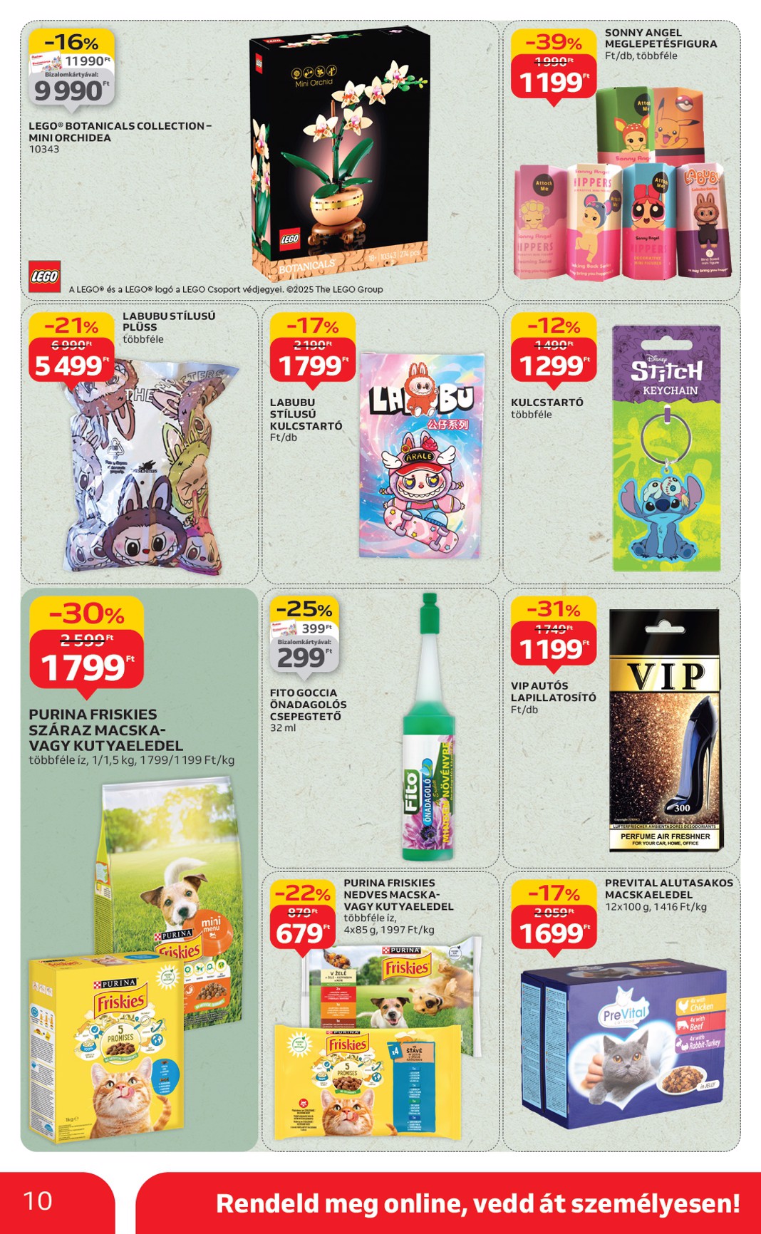 auchan - Auchan szupermarket akciós újság, érvényes 08.21. - 08.27. - page: 10