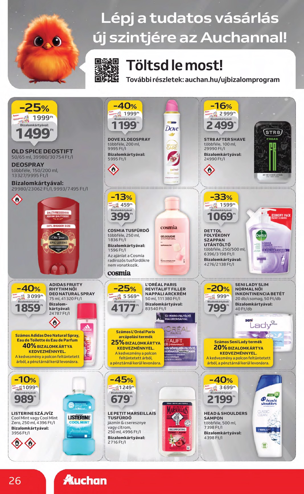 auchan - Auchan Hipermarket akciós újság, érvényes 08.21. - 08.27. - page: 26 auchan - Auchan Hipermarket akciós újság, érvényes 08.21. - 08.27. - page: 26