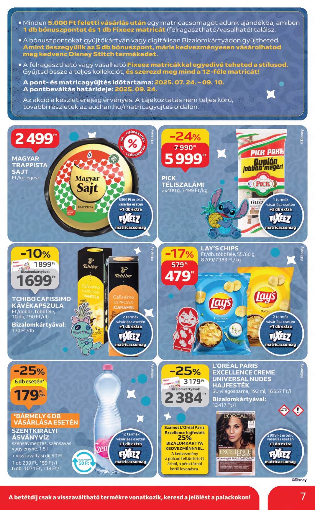 auchan - Auchan Hipermarket akciós újság, érvényes 08.21. - 08.27. - page: 7 auchan - Auchan Hipermarket akciós újság, érvényes 08.21. - 08.27. - page: 7