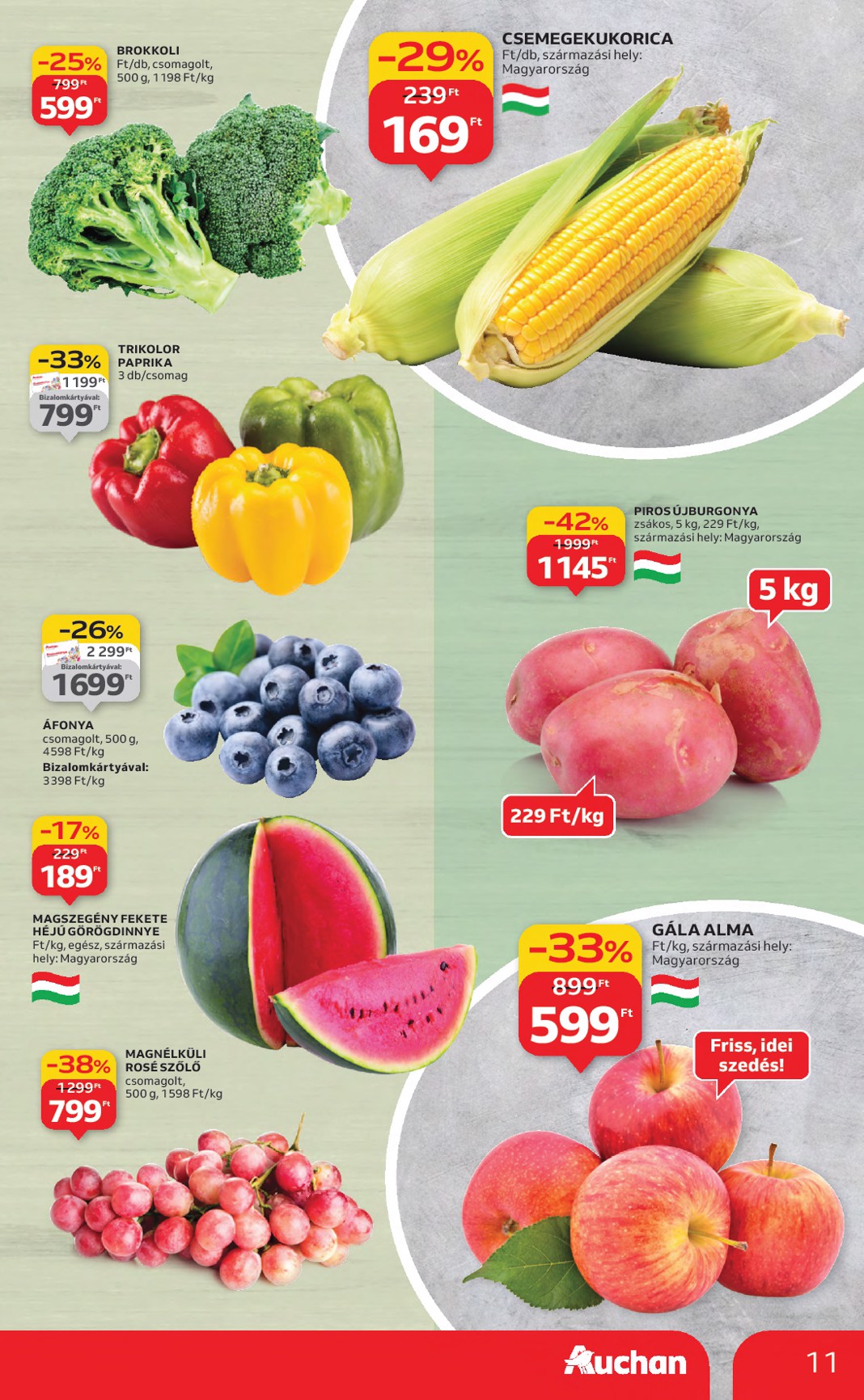 auchan - Auchan Hipermarket akciós újság, érvényes 08.21. - 08.27. - page: 11 auchan - Auchan Hipermarket akciós újság, érvényes 08.21. - 08.27. - page: 11