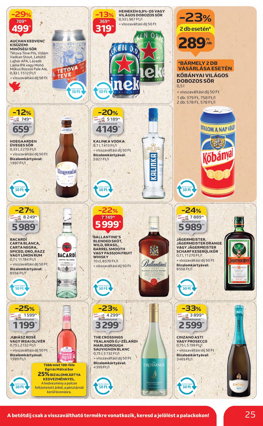 auchan - Auchan Hipermarket akciós újság, érvényes 08.21. - 08.27. - page: 25 auchan - Auchan Hipermarket akciós újság, érvényes 08.21. - 08.27. - page: 25