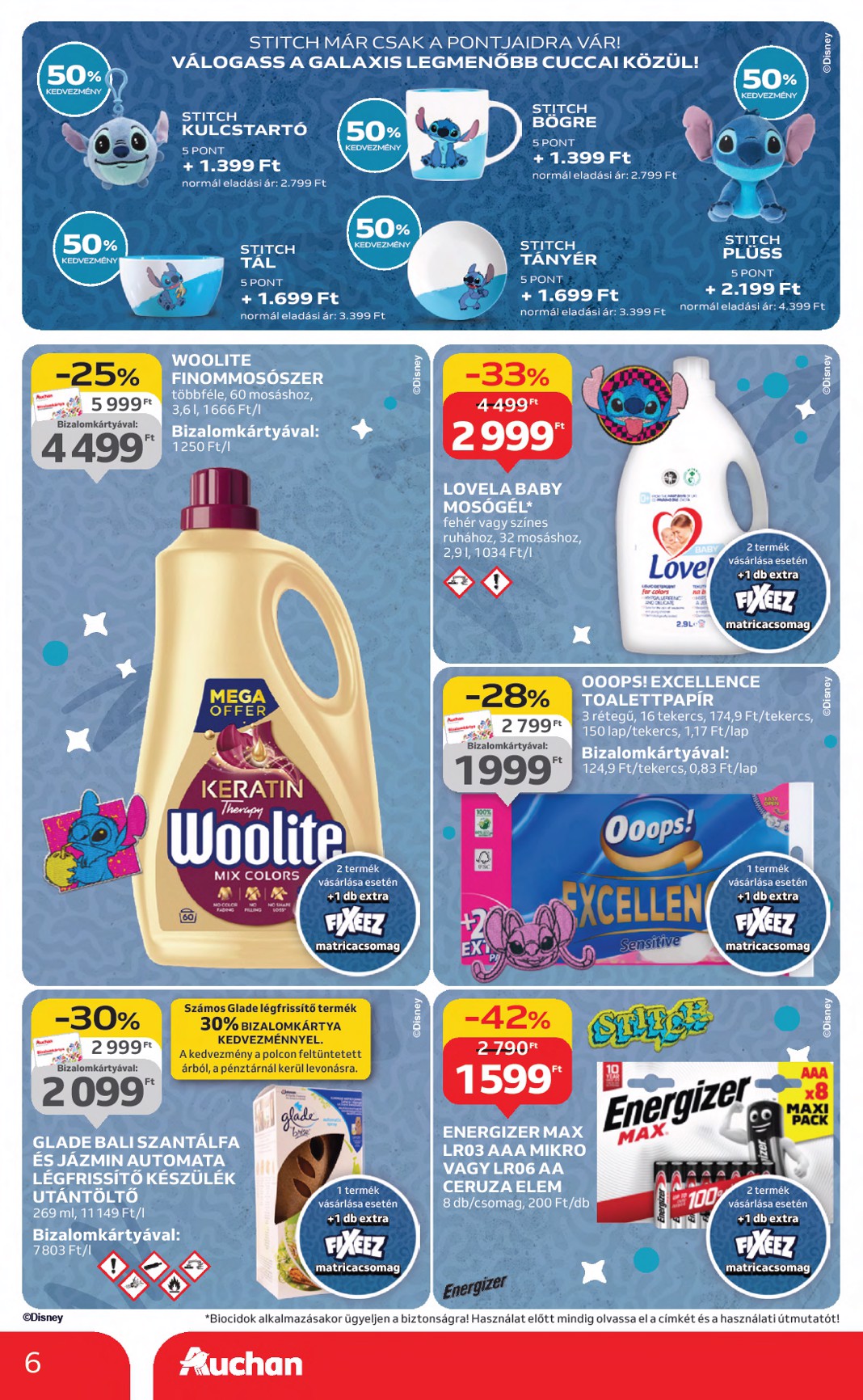 auchan - Auchan Hipermarket akciós újság, érvényes 08.21. - 08.27. - page: 6 auchan - Auchan Hipermarket akciós újság, érvényes 08.21. - 08.27. - page: 6