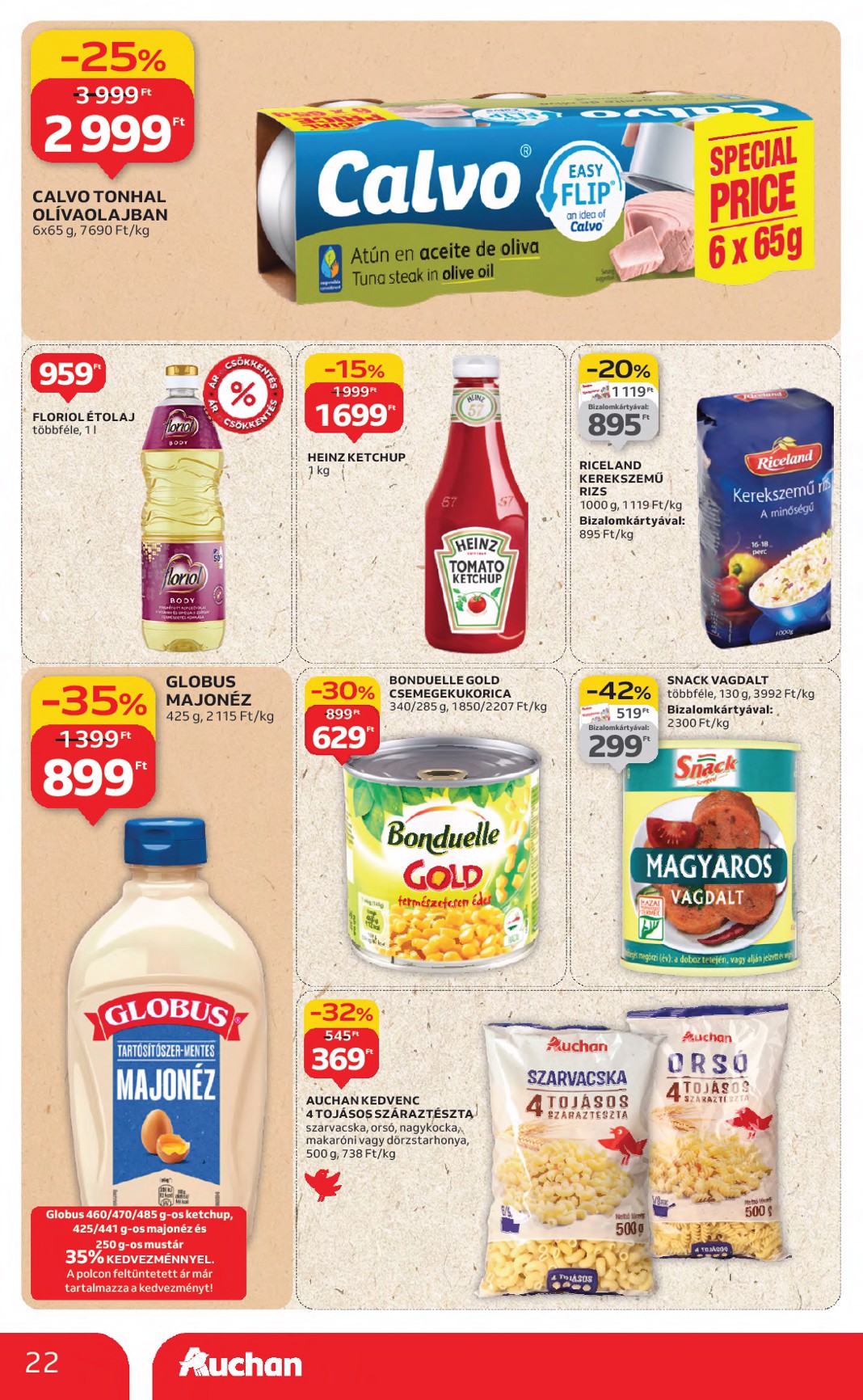 auchan - Auchan Hipermarket akciós újság, érvényes 08.21. - 08.27. - page: 22 auchan - Auchan Hipermarket akciós újság, érvényes 08.21. - 08.27. - page: 22