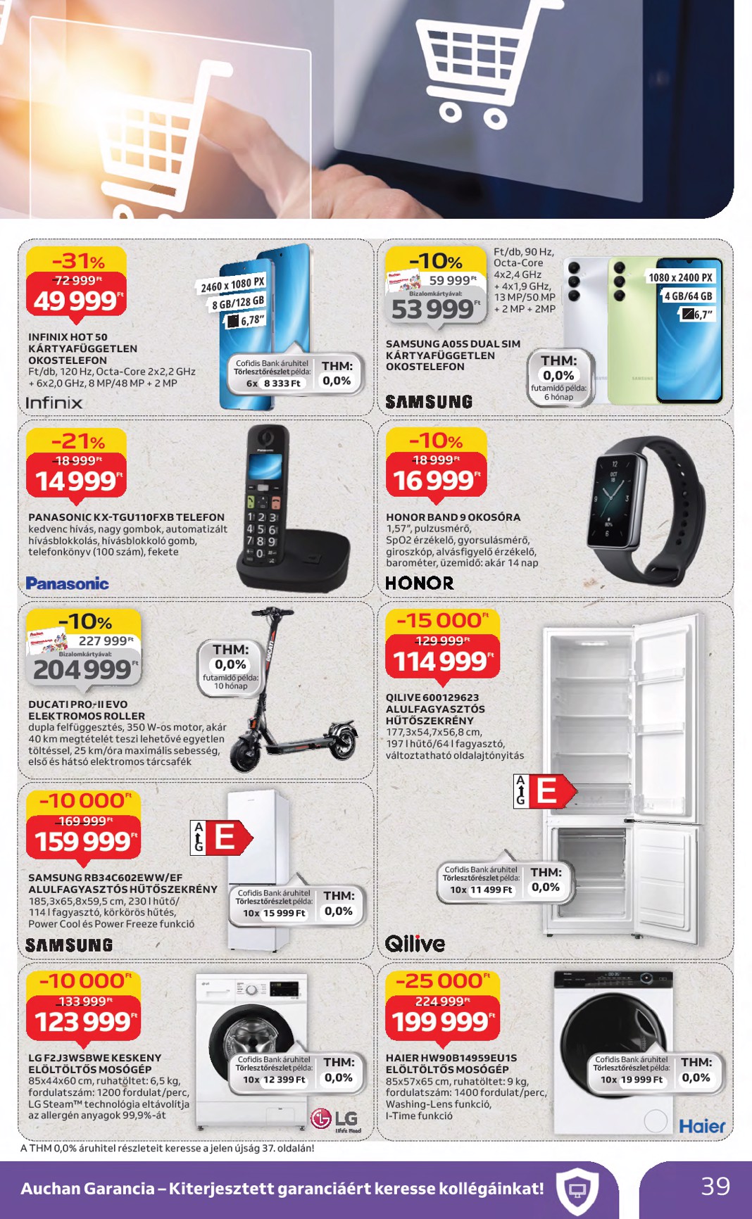 auchan - Auchan Hipermarket akciós újság, érvényes 08.21. - 08.27. - page: 39 auchan - Auchan Hipermarket akciós újság, érvényes 08.21. - 08.27. - page: 39