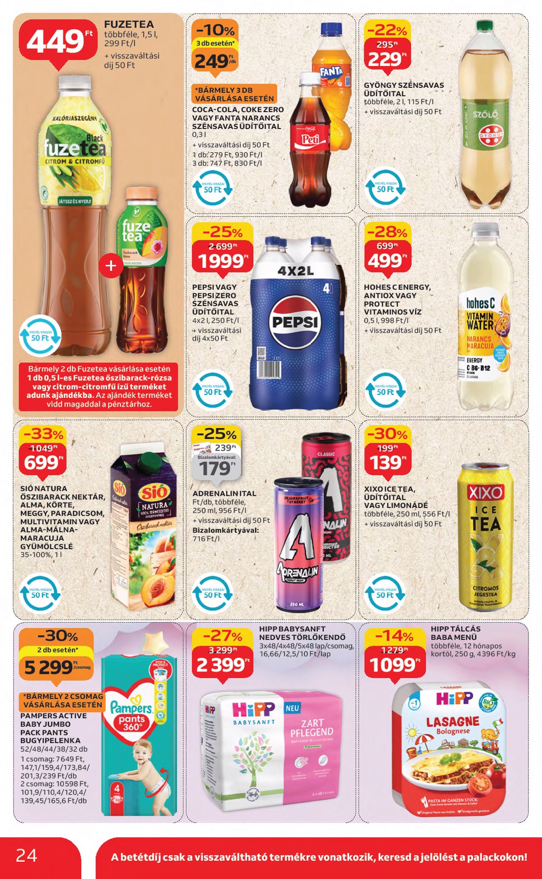 auchan - Auchan Hipermarket akciós újság, érvényes 08.21. - 08.27. - page: 24 auchan - Auchan Hipermarket akciós újság, érvényes 08.21. - 08.27. - page: 24
