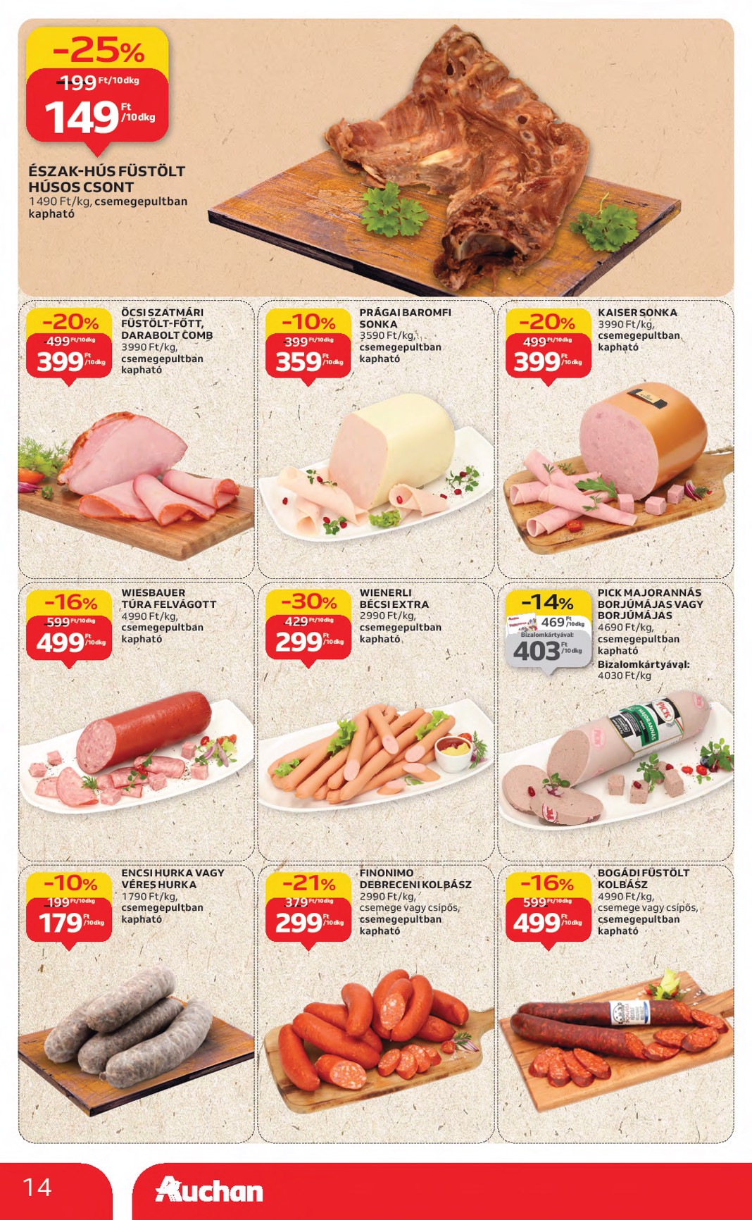 auchan - Auchan Hipermarket akciós újság, érvényes 08.21. - 08.27. - page: 14 auchan - Auchan Hipermarket akciós újság, érvényes 08.21. - 08.27. - page: 14