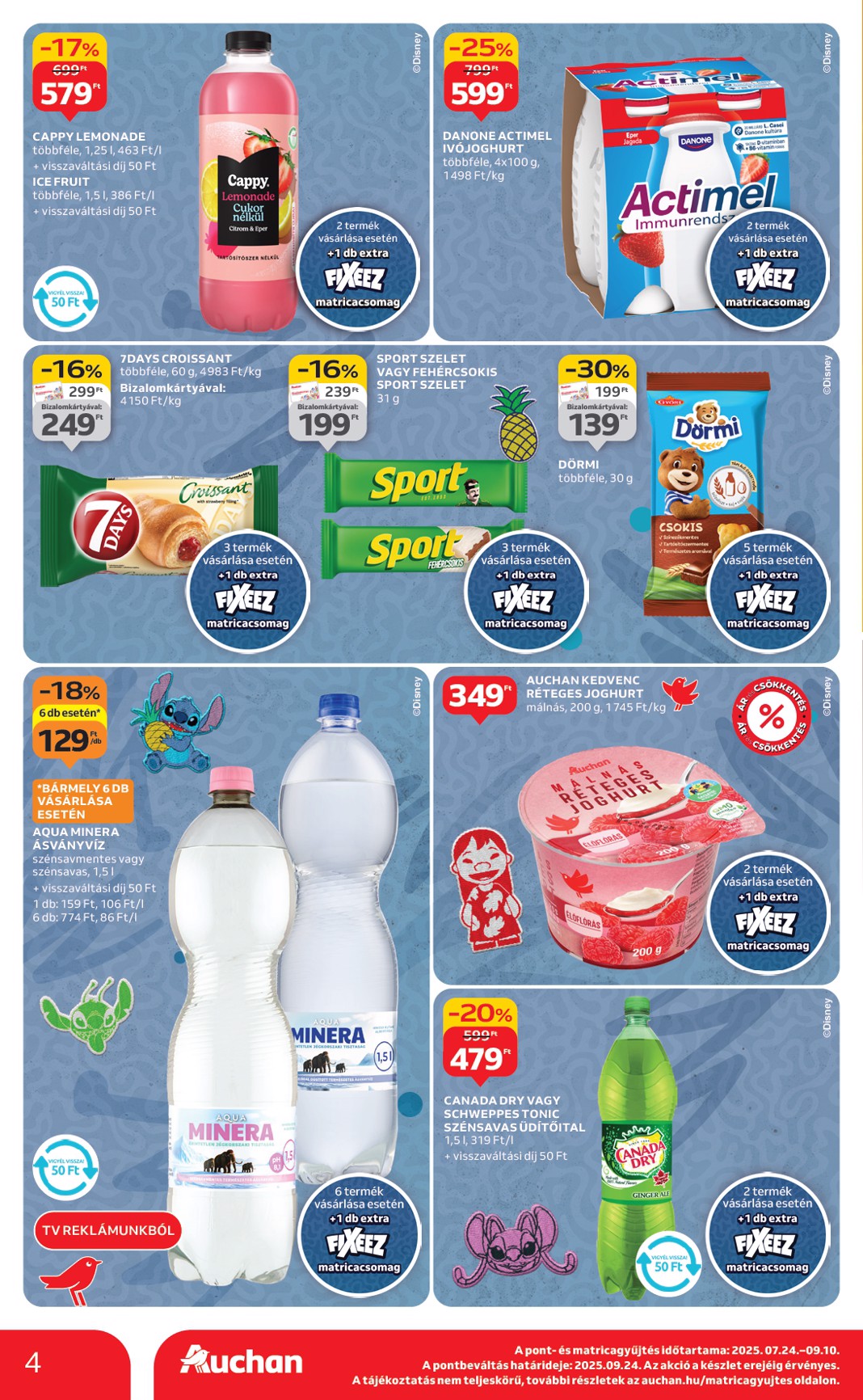 auchan - Auchan Szupermarket akciós újság, érvényes 08.28. - 09.03. - page: 4