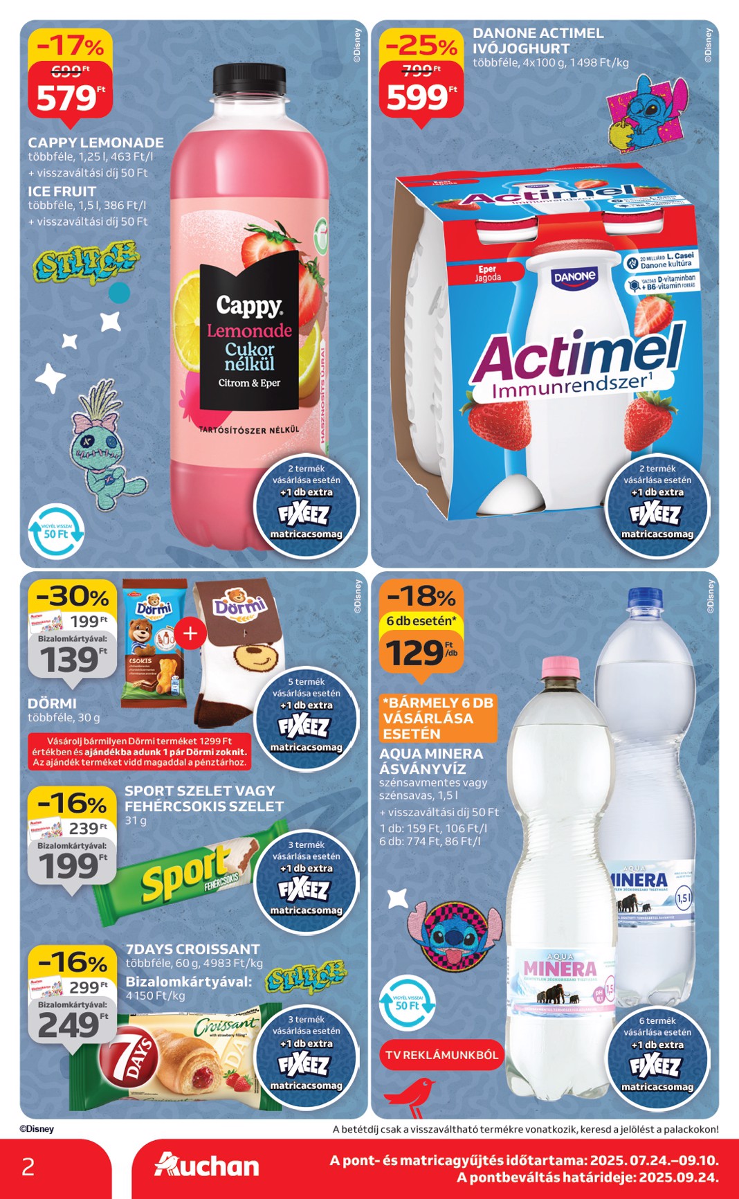 auchan - Auchan Hipermarket akciós újság, érvényes 08.28. - 09.03. - page: 2 auchan - Auchan Hipermarket akciós újság, érvényes 08.28. - 09.03. - page: 2