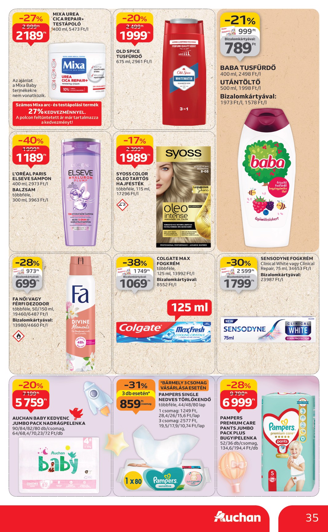 auchan - Auchan Hipermarket akciós újság, érvényes 08.28. - 09.03. - page: 35 auchan - Auchan Hipermarket akciós újság, érvényes 08.28. - 09.03. - page: 35