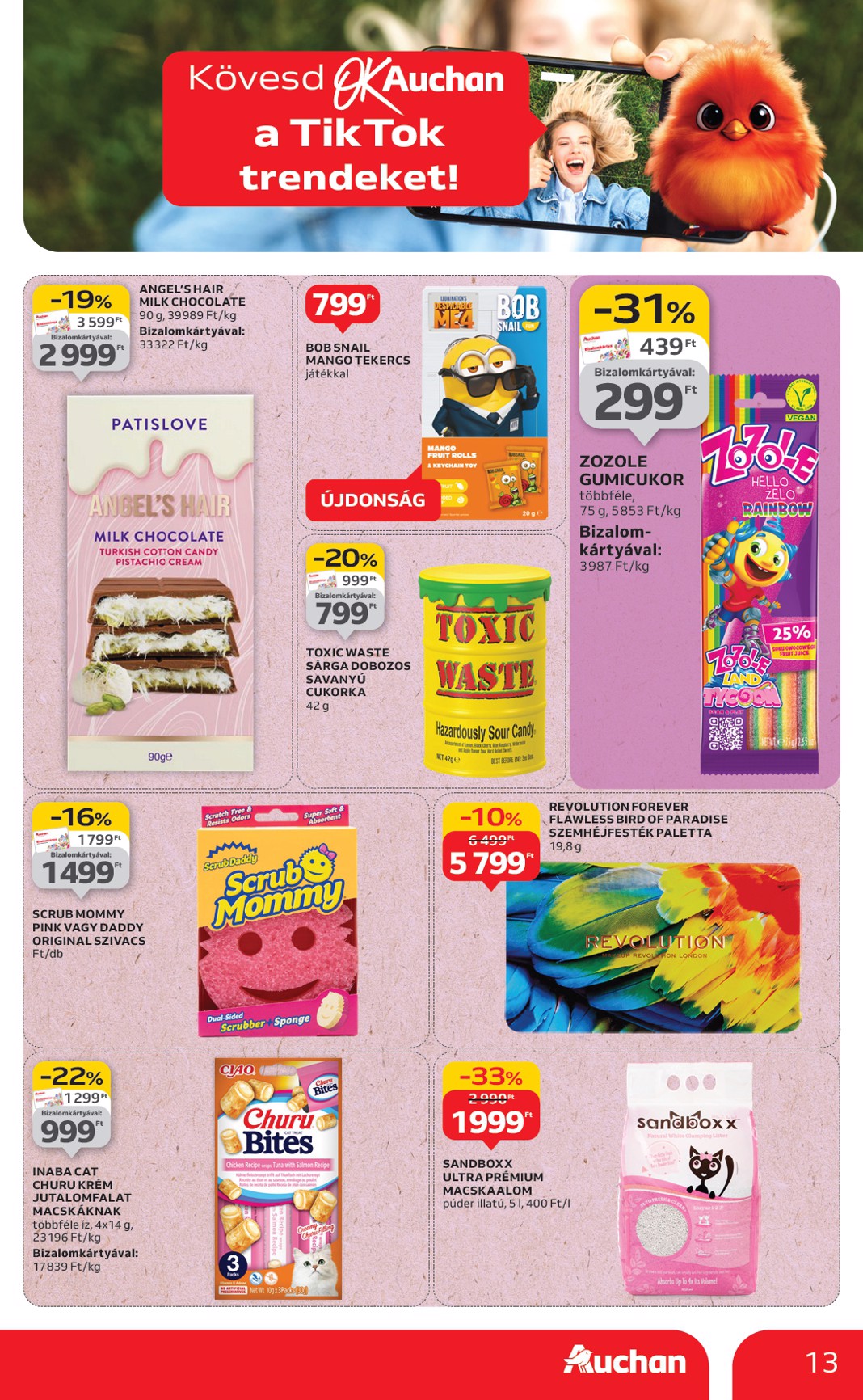 auchan - Auchan Hipermarket akciós újság, érvényes 08.28. - 09.03. - page: 13 auchan - Auchan Hipermarket akciós újság, érvényes 08.28. - 09.03. - page: 13