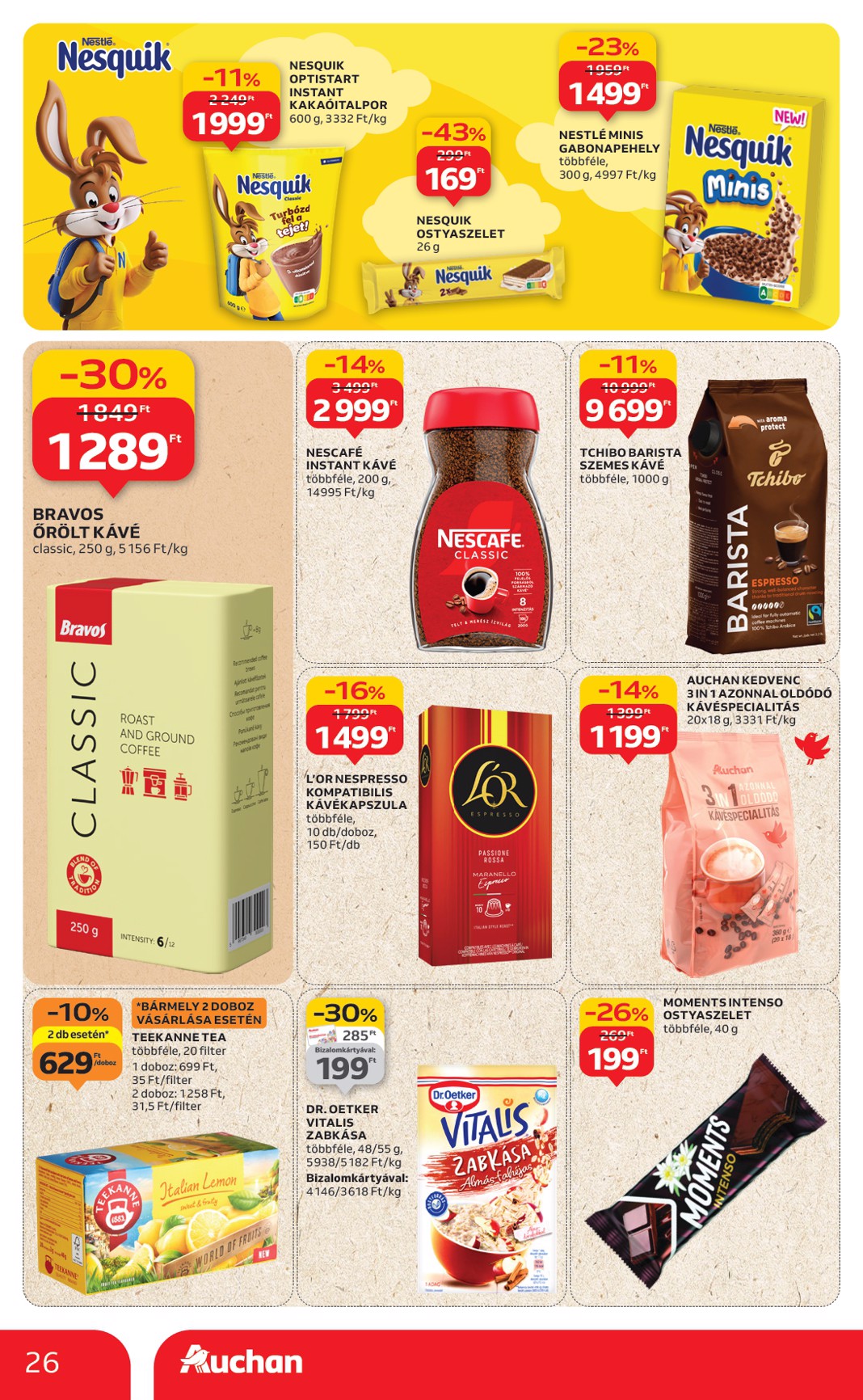 auchan - Auchan Hipermarket akciós újság, érvényes 08.28. - 09.03. - page: 26 auchan - Auchan Hipermarket akciós újság, érvényes 08.28. - 09.03. - page: 26
