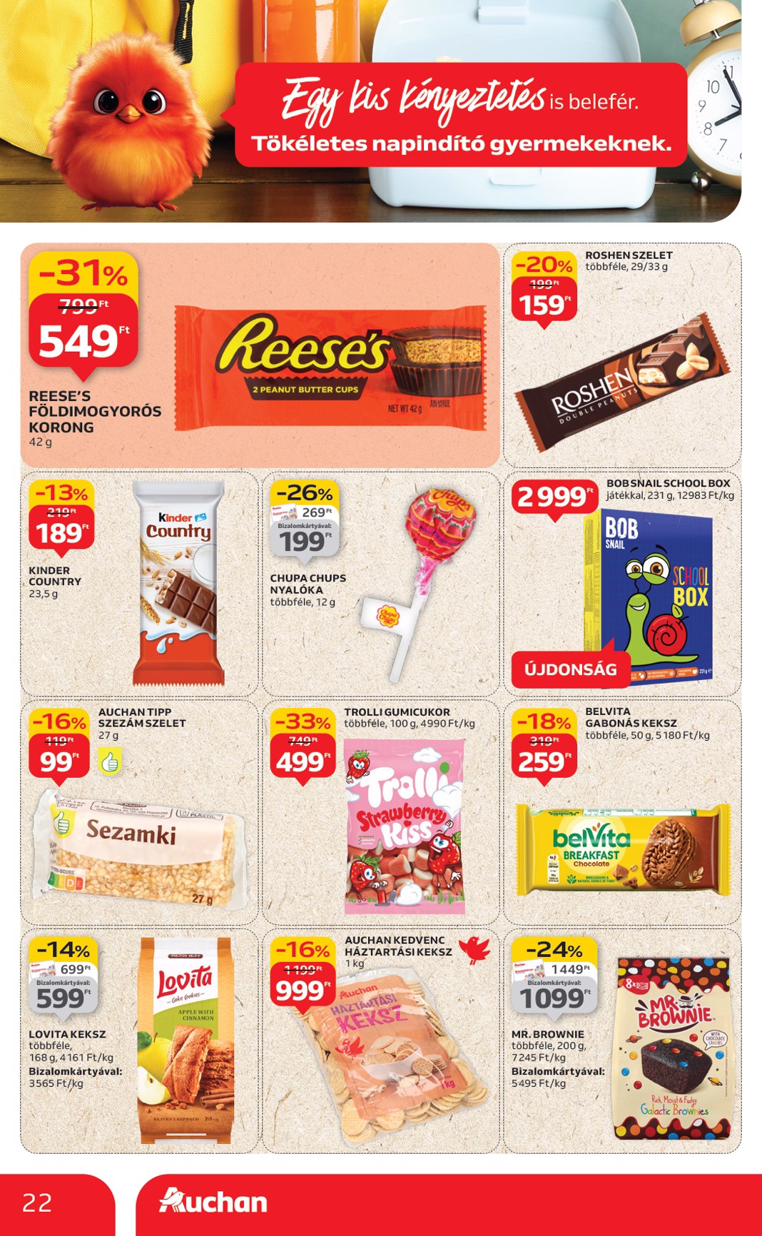 auchan - Auchan Hipermarket akciós újság, érvényes 08.28. - 09.03. - page: 22 auchan - Auchan Hipermarket akciós újság, érvényes 08.28. - 09.03. - page: 22