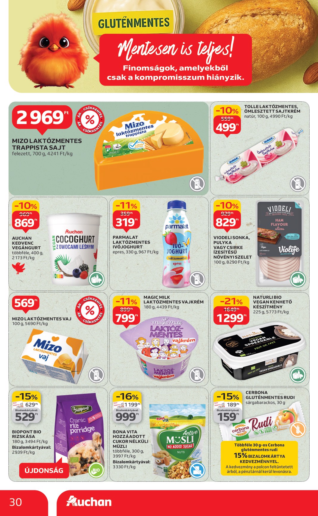 auchan - Auchan Hipermarket akciós újság, érvényes 08.28. - 09.03. - page: 30 auchan - Auchan Hipermarket akciós újság, érvényes 08.28. - 09.03. - page: 30