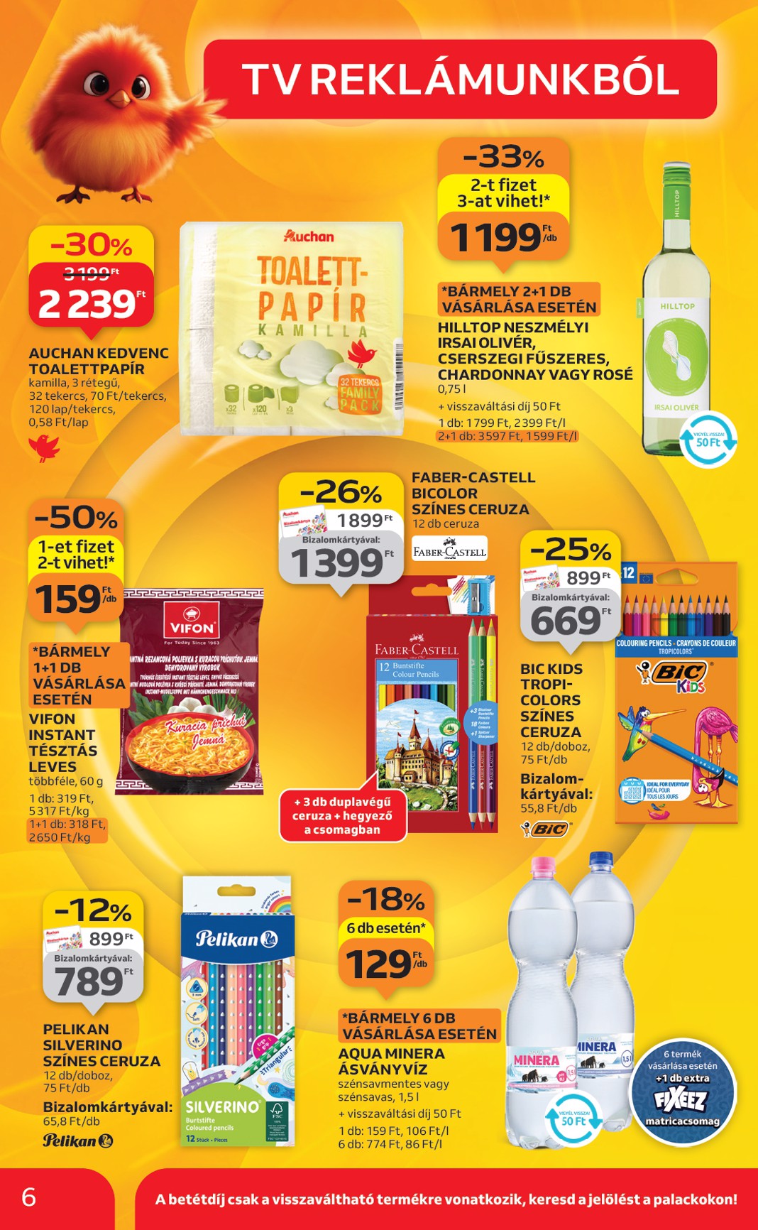 auchan - Auchan Hipermarket akciós újság, érvényes 08.28. - 09.03. - page: 6 auchan - Auchan Hipermarket akciós újság, érvényes 08.28. - 09.03. - page: 6