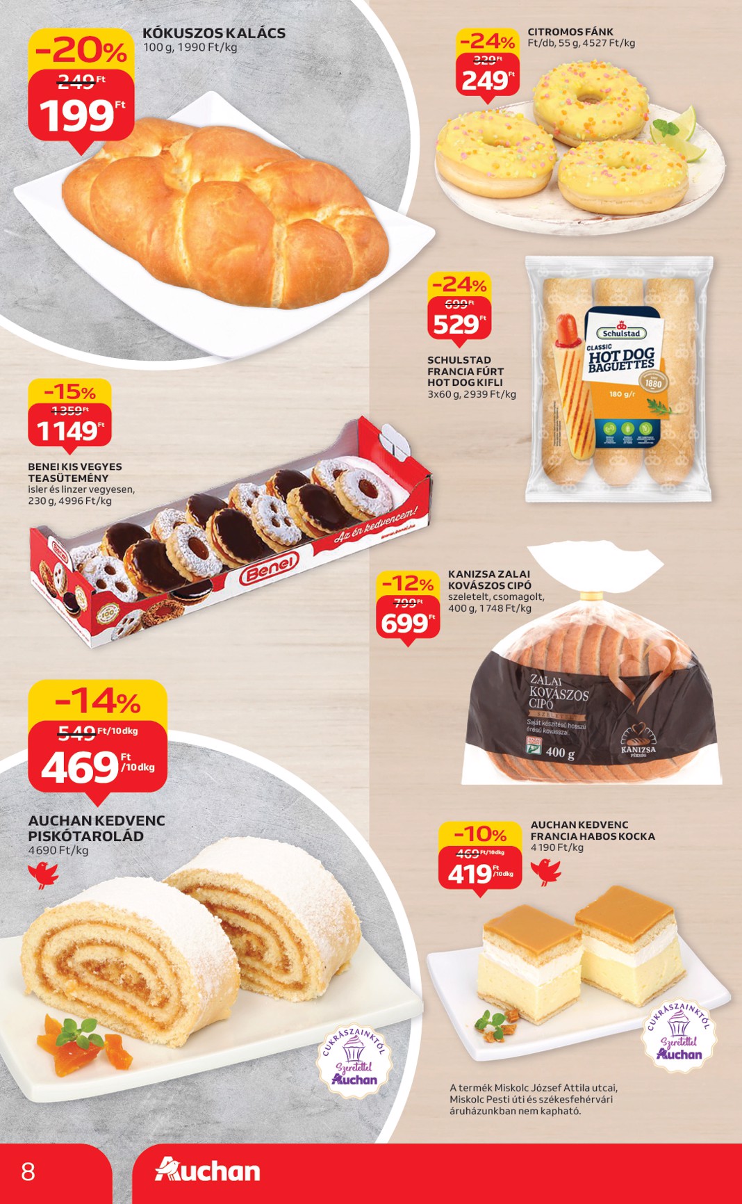 auchan - Auchan Hipermarket akciós újság, érvényes 08.28. - 09.03. - page: 8 auchan - Auchan Hipermarket akciós újság, érvényes 08.28. - 09.03. - page: 8