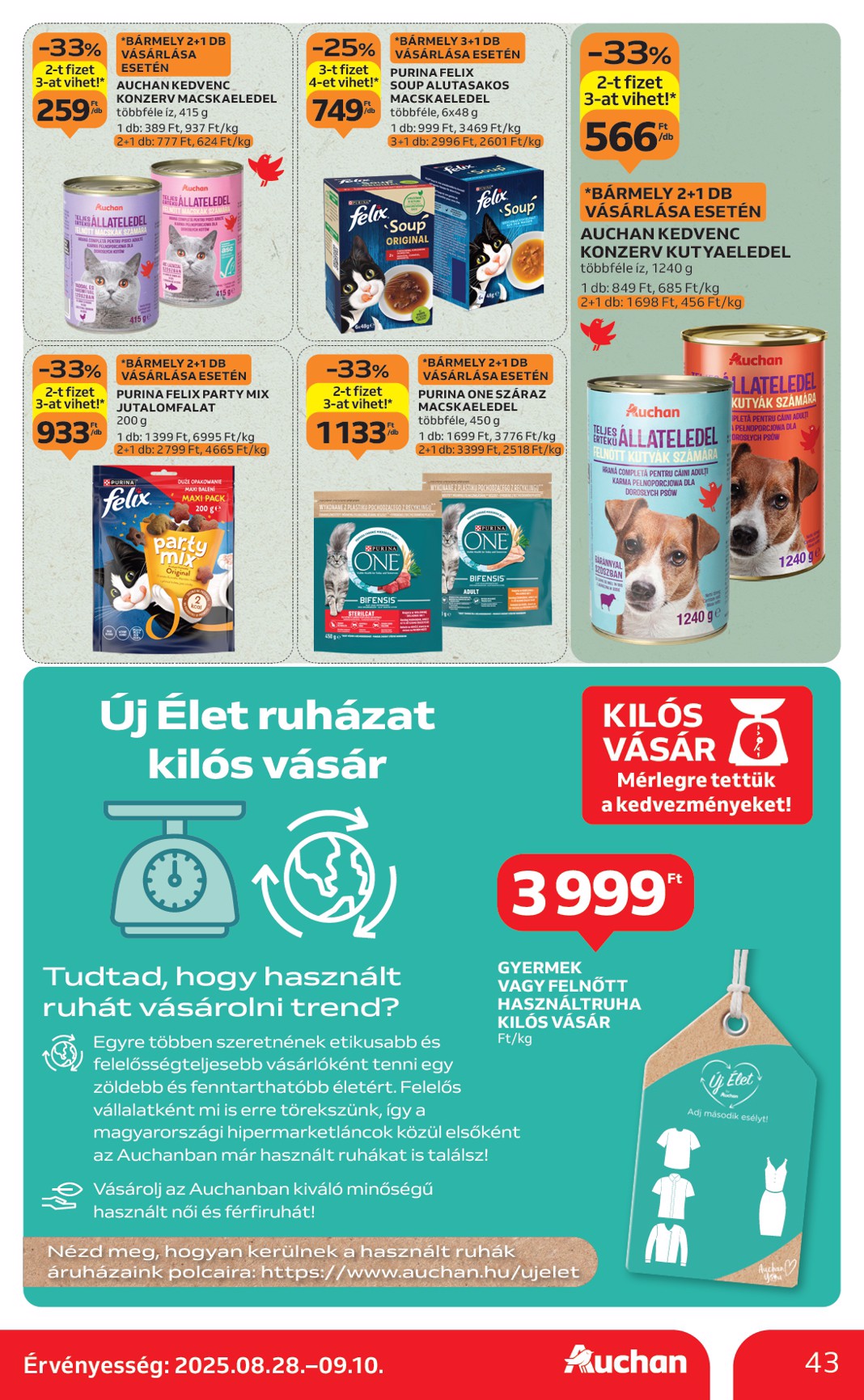 auchan - Auchan Hipermarket akciós újság, érvényes 08.28. - 09.03. - page: 43 auchan - Auchan Hipermarket akciós újság, érvényes 08.28. - 09.03. - page: 43