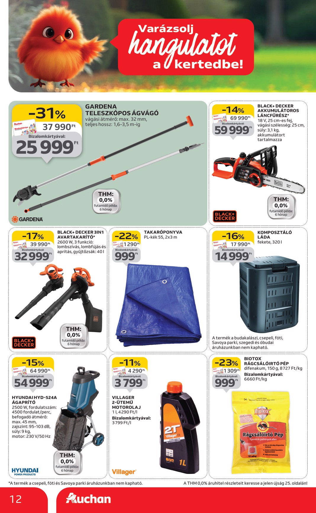 auchan - Auchan hipermarket - Retro ajánlataink akciós újság, érvényes 09.04. - 09.17. - page: 12