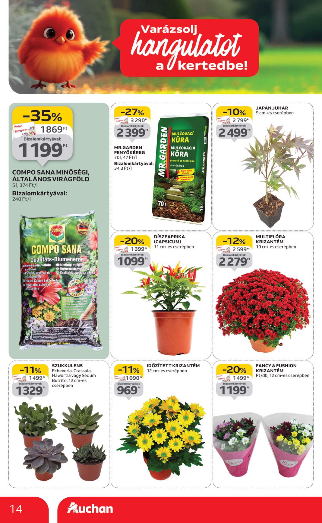 auchan - Auchan hipermarket - Retro ajánlataink akciós újság, érvényes 09.04. - 09.17. - page: 14