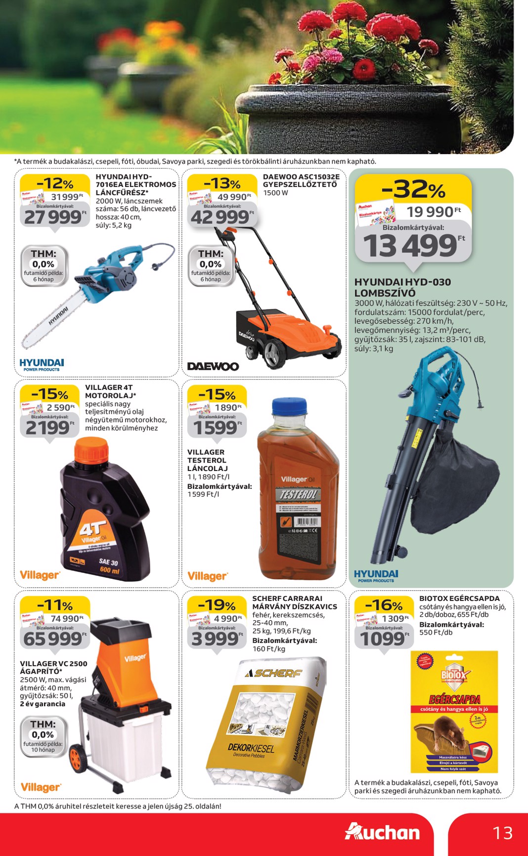 auchan - Auchan hipermarket - Retro ajánlataink akciós újság, érvényes 09.04. - 09.17. - page: 13