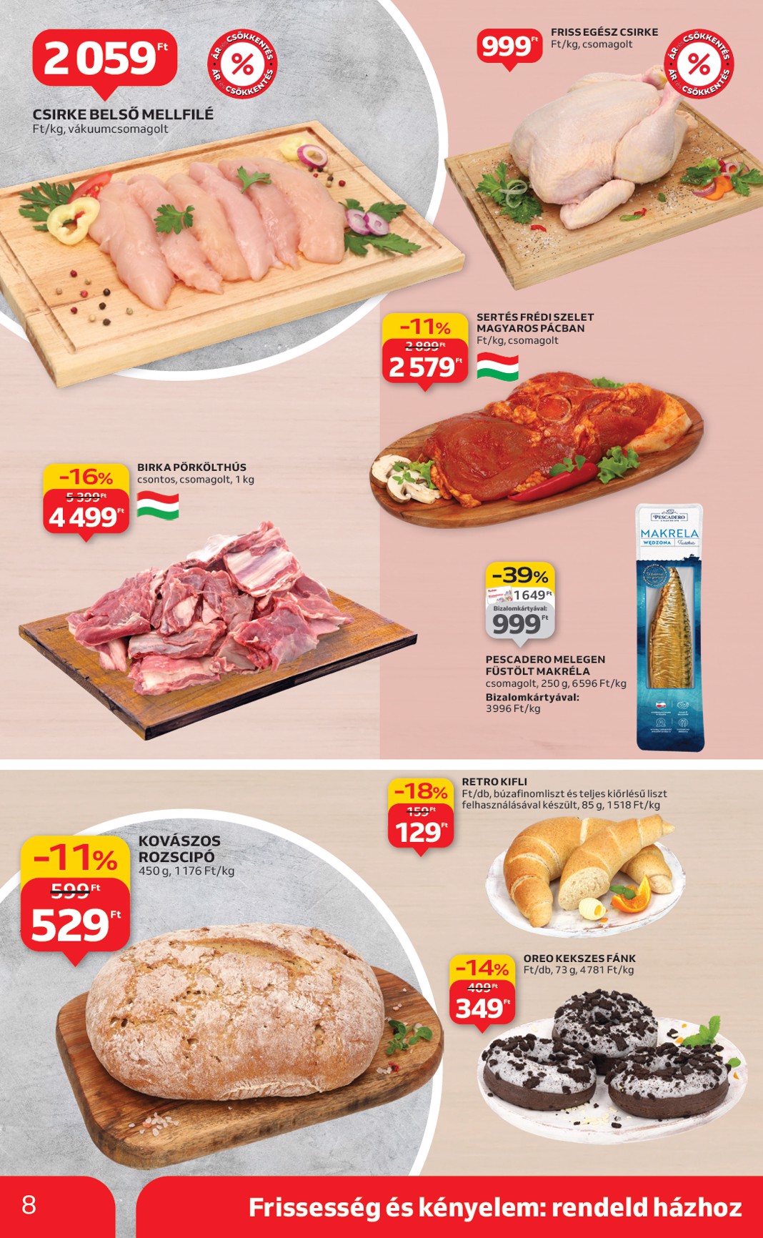 auchan - Auchan Szupermarket akciós újság, érvényes 09.04. - 09.10. - page: 8