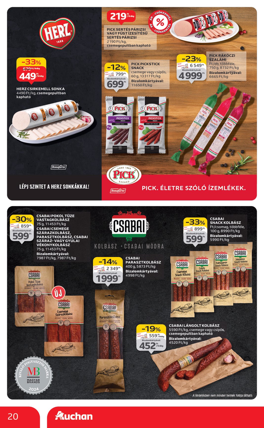 auchan - Auchan Hipermarket akciós újság, érvényes 09.04. - 09.10. - page: 20