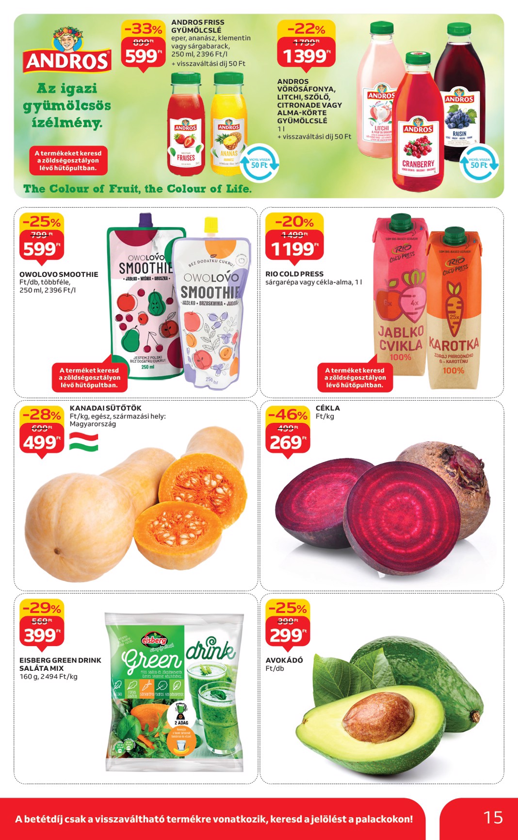 auchan - Auchan Hipermarket akciós újság, érvényes 09.04. - 09.10. - page: 15