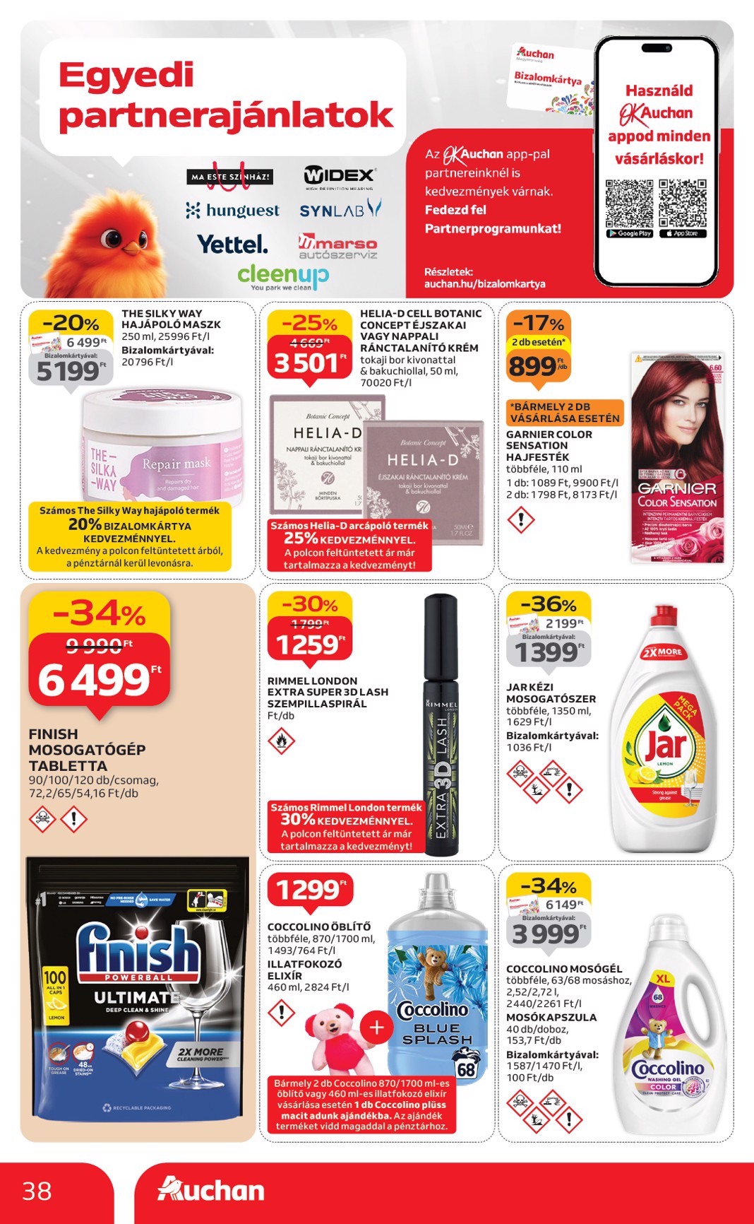 auchan - Auchan Hipermarket akciós újság, érvényes 09.04. - 09.10. - page: 38
