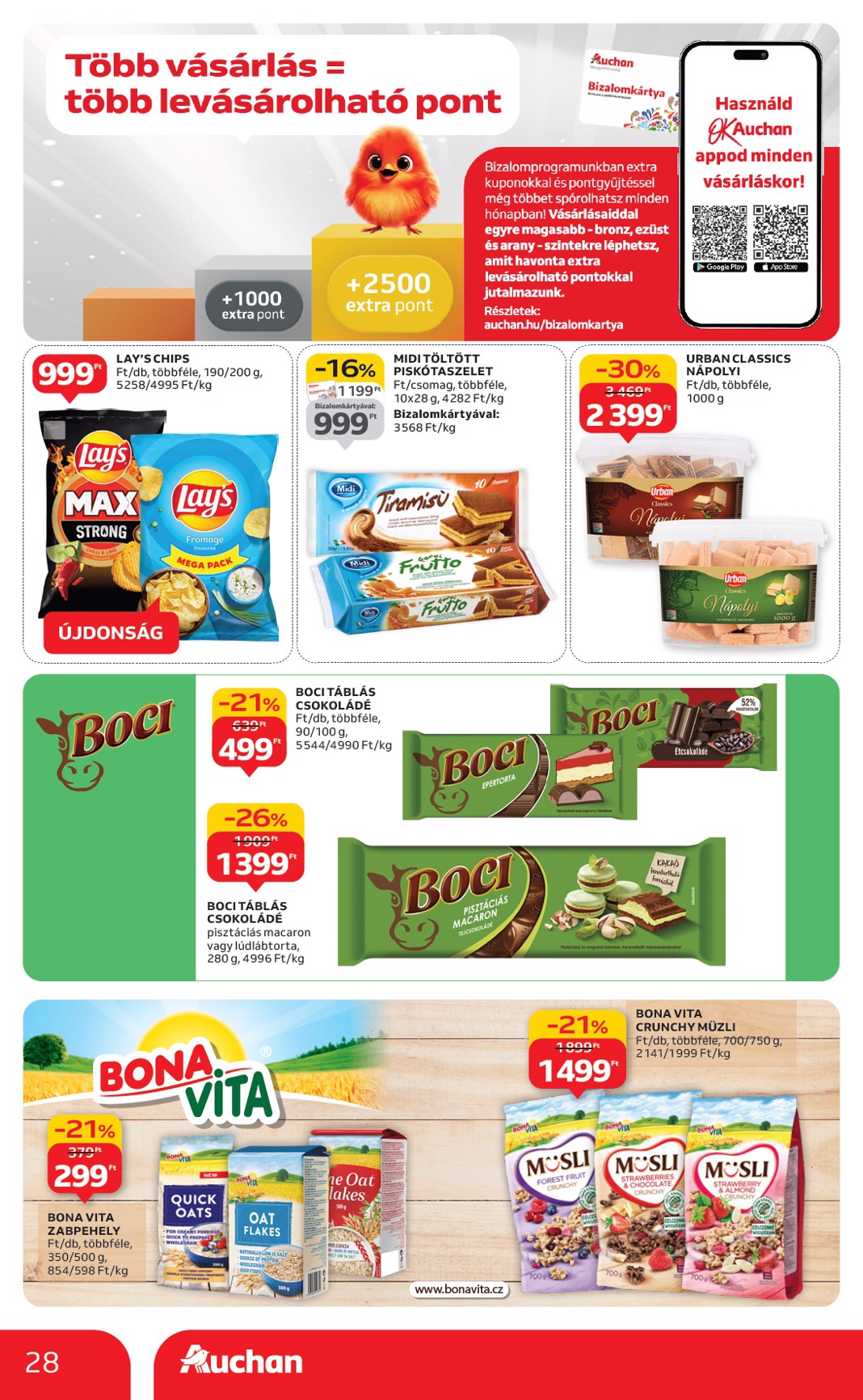 auchan - Auchan Hipermarket akciós újság, érvényes 09.04. - 09.10. - page: 28
