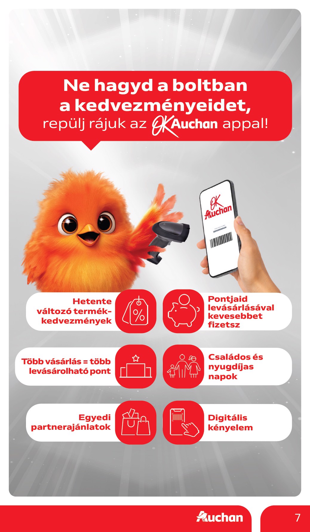 auchan - Auchan - Hipermarket takarítószer ajánlataink akciós újság, érvényes 09.11. - 10.01. - page: 7