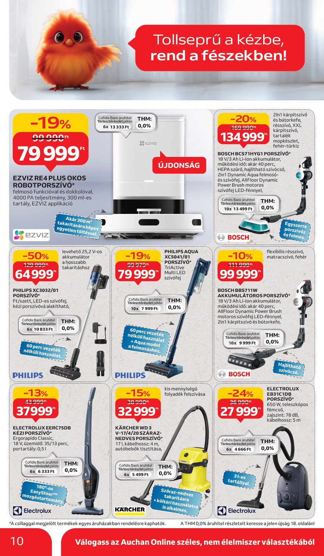 auchan - Auchan - Hipermarket takarítószer ajánlataink akciós újság, érvényes 09.11. - 10.01. - page: 10