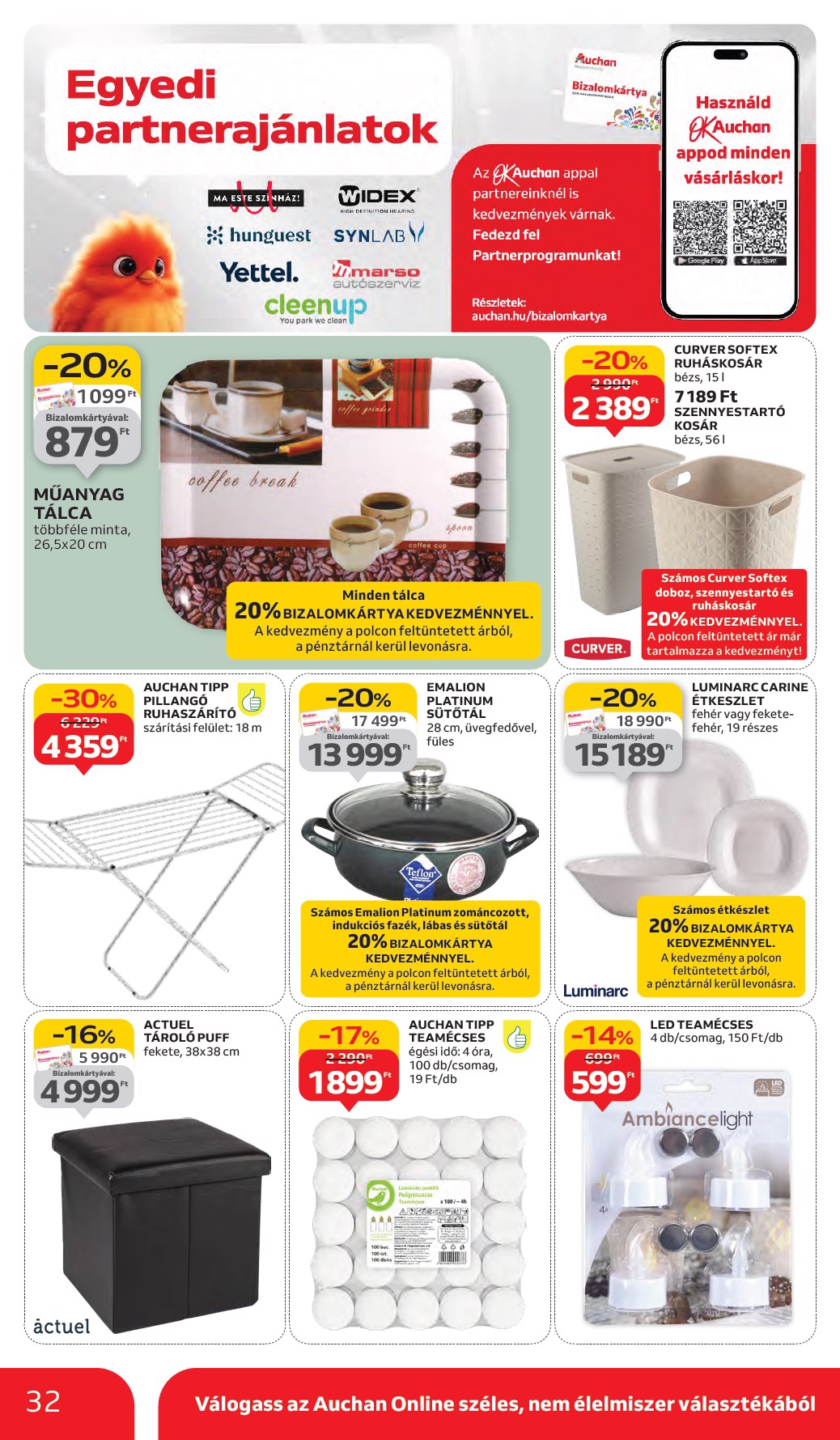auchan - Auchan Hipermarket akciós újság, érvényes 09.11. - 09.17. - page: 32 auchan - Auchan Hipermarket akciós újság, érvényes 09.11. - 09.17. - page: 32