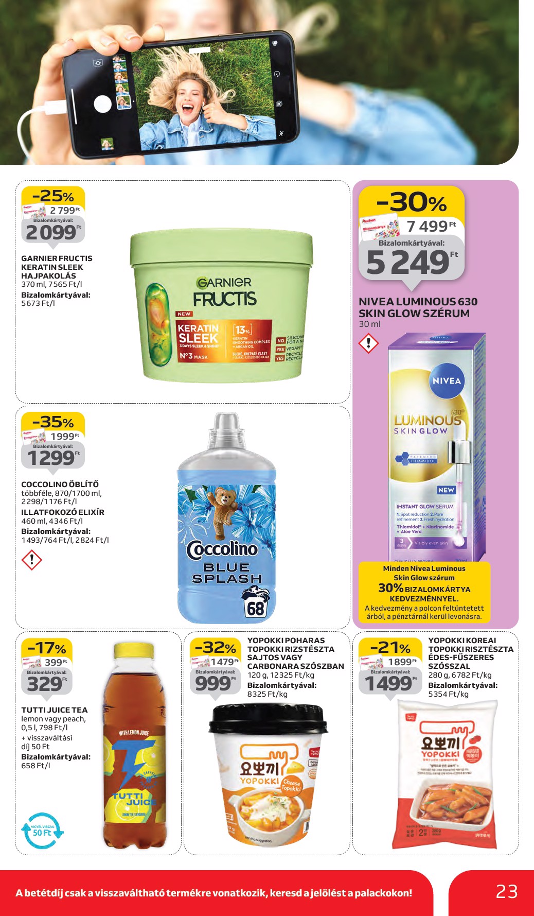 auchan - Auchan Hipermarket akciós újság, érvényes 09.11. - 09.17. - page: 23 auchan - Auchan Hipermarket akciós újság, érvényes 09.11. - 09.17. - page: 23