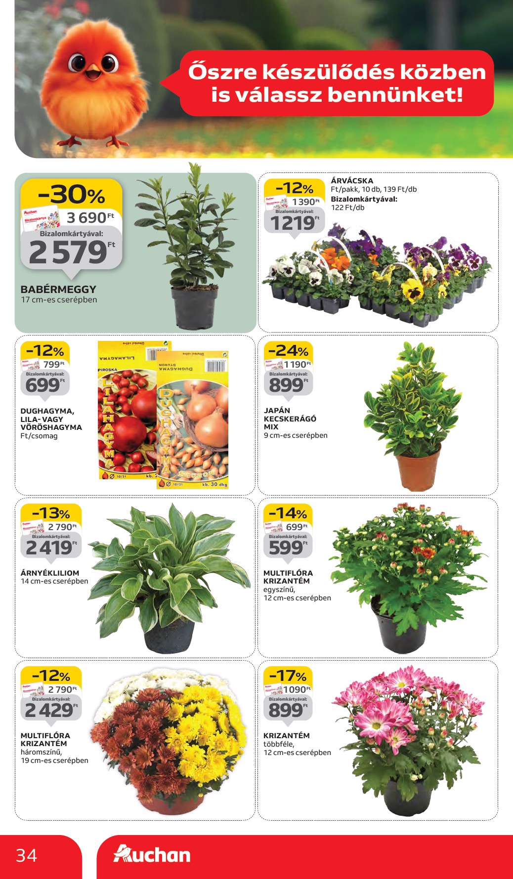 auchan - Auchan Hipermarket akciós újság, érvényes 09.11. - 09.17. - page: 34 auchan - Auchan Hipermarket akciós újság, érvényes 09.11. - 09.17. - page: 34
