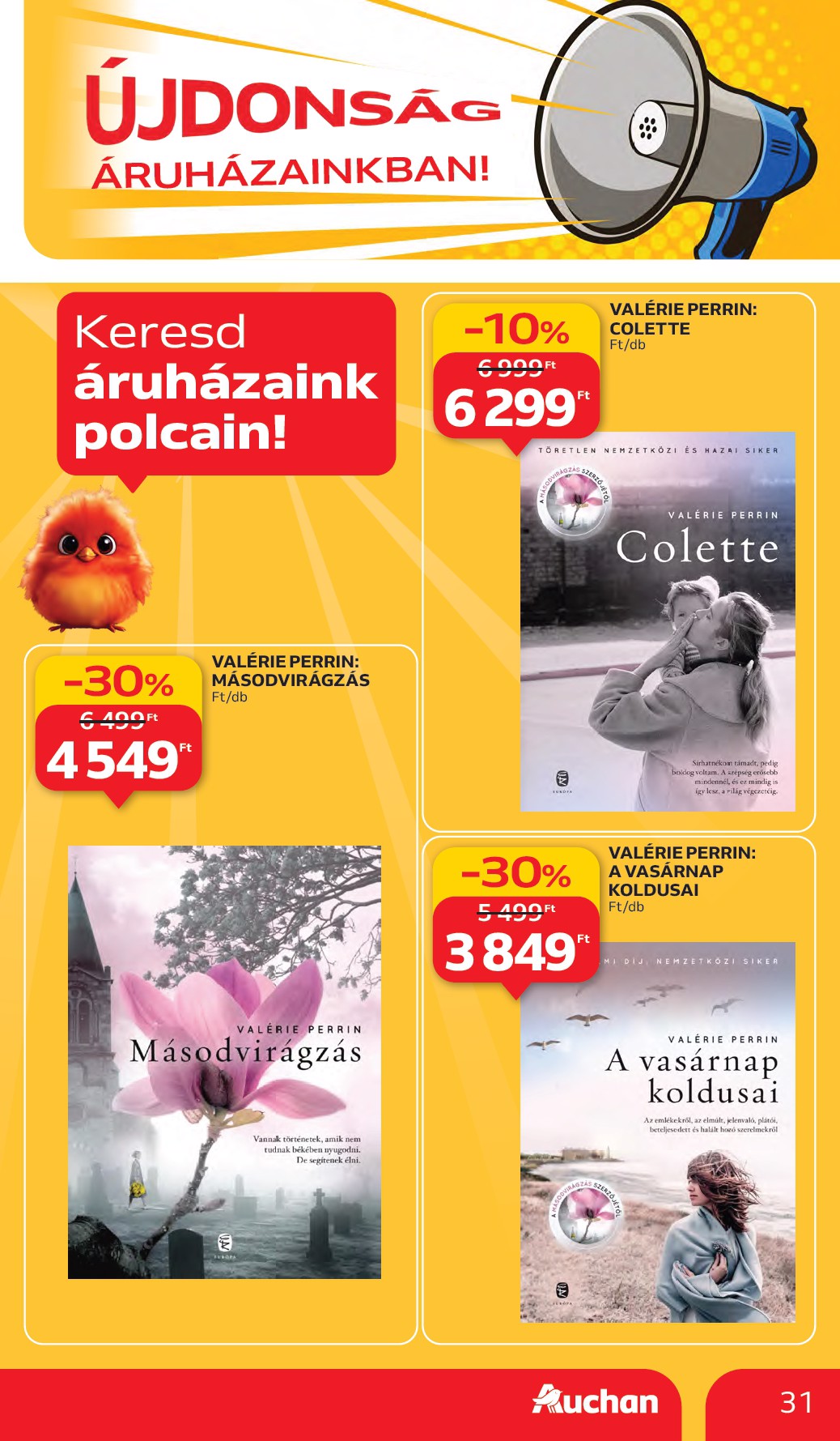 auchan - Auchan Hipermarket akciós újság, érvényes 09.11. - 09.17. - page: 31 auchan - Auchan Hipermarket akciós újság, érvényes 09.11. - 09.17. - page: 31