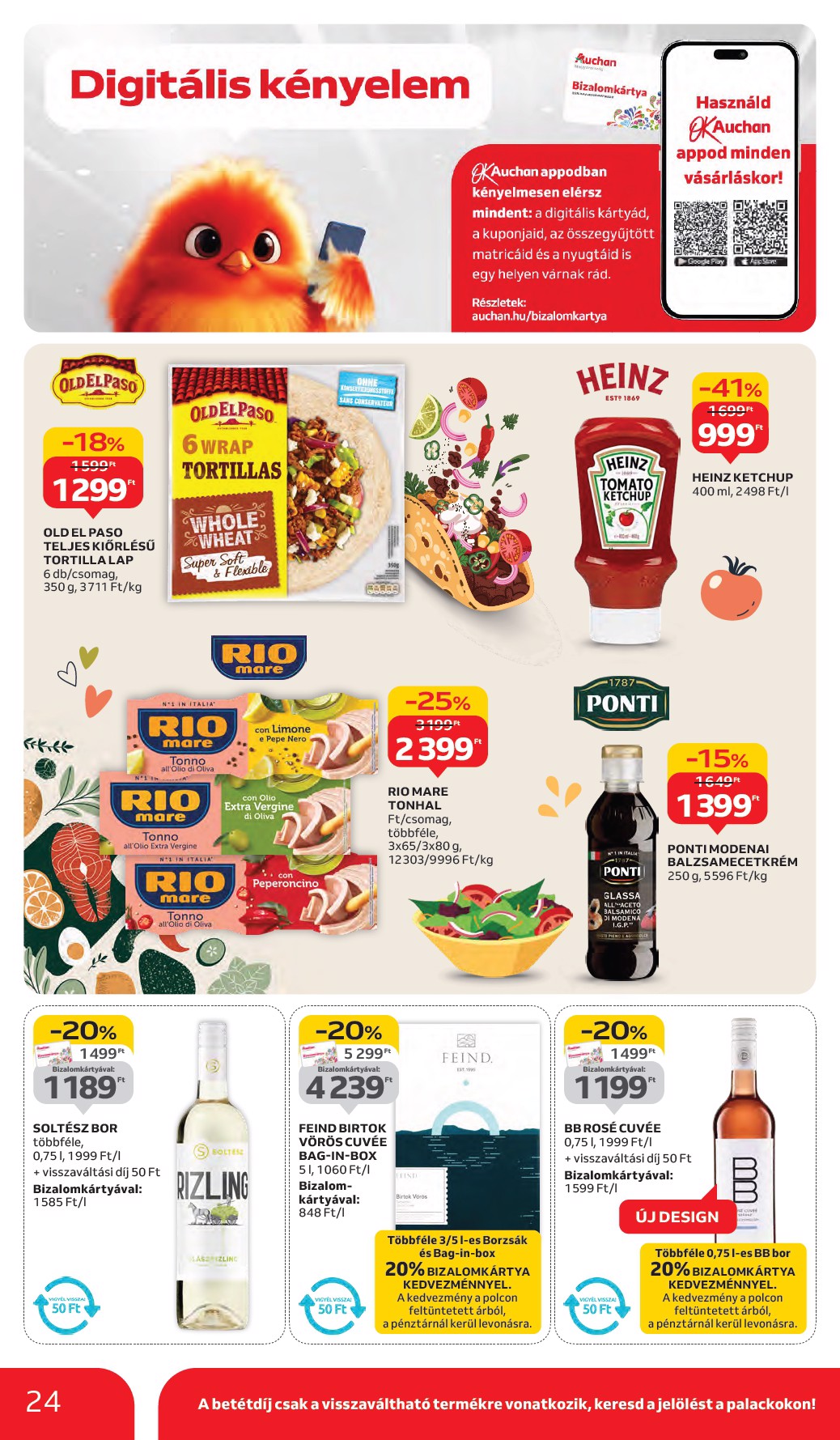 auchan - Auchan Hipermarket akciós újság, érvényes 09.11. - 09.17. - page: 24 auchan - Auchan Hipermarket akciós újság, érvényes 09.11. - 09.17. - page: 24