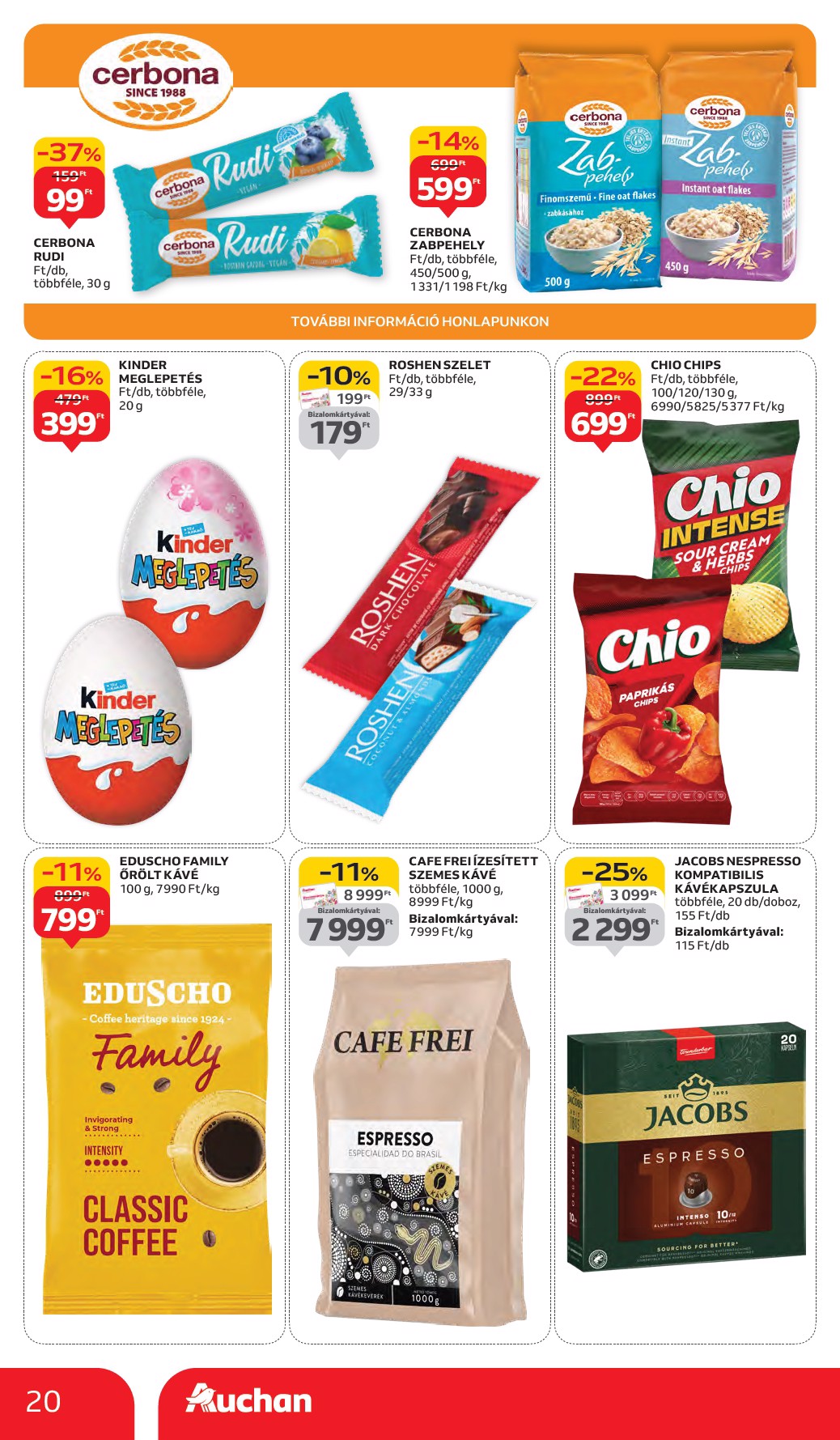 auchan - Auchan Hipermarket akciós újság, érvényes 09.11. - 09.17. - page: 20 auchan - Auchan Hipermarket akciós újság, érvényes 09.11. - 09.17. - page: 20