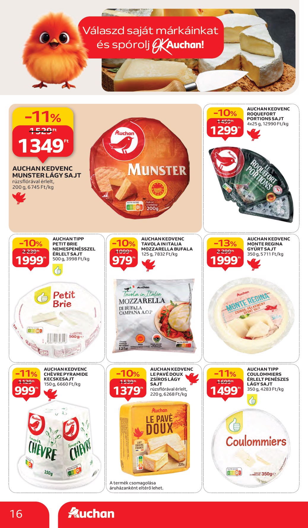 auchan - Auchan Hipermarket akciós újság, érvényes 09.11. - 09.17. - page: 16 auchan - Auchan Hipermarket akciós újság, érvényes 09.11. - 09.17. - page: 16