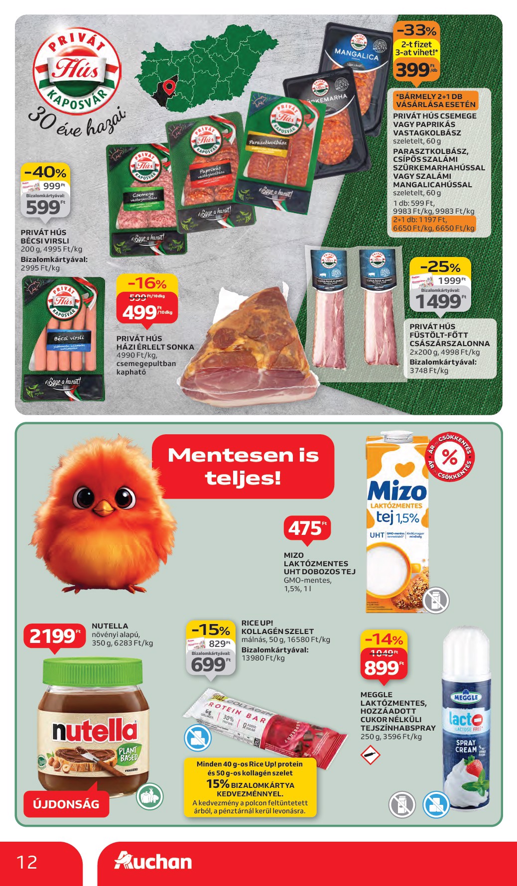 auchan - Auchan Hipermarket akciós újság, érvényes 09.11. - 09.17. - page: 12 auchan - Auchan Hipermarket akciós újság, érvényes 09.11. - 09.17. - page: 12