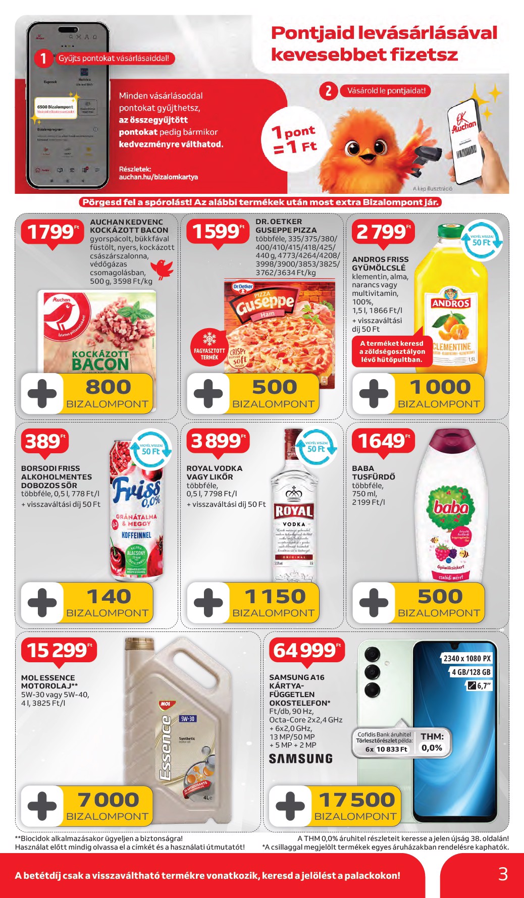 auchan - Auchan Hipermarket akciós újság, érvényes 09.11. - 09.17. - page: 3 auchan - Auchan Hipermarket akciós újság, érvényes 09.11. - 09.17. - page: 3