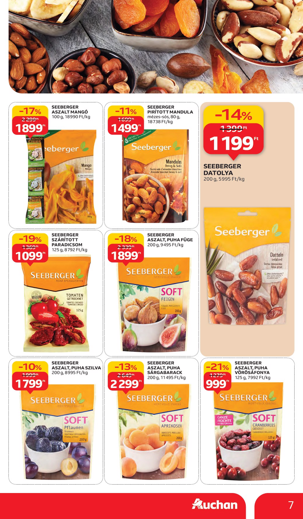 auchan - Auchan Hipermarket akciós újság, érvényes 09.11. - 09.17. - page: 7 auchan - Auchan Hipermarket akciós újság, érvényes 09.11. - 09.17. - page: 7