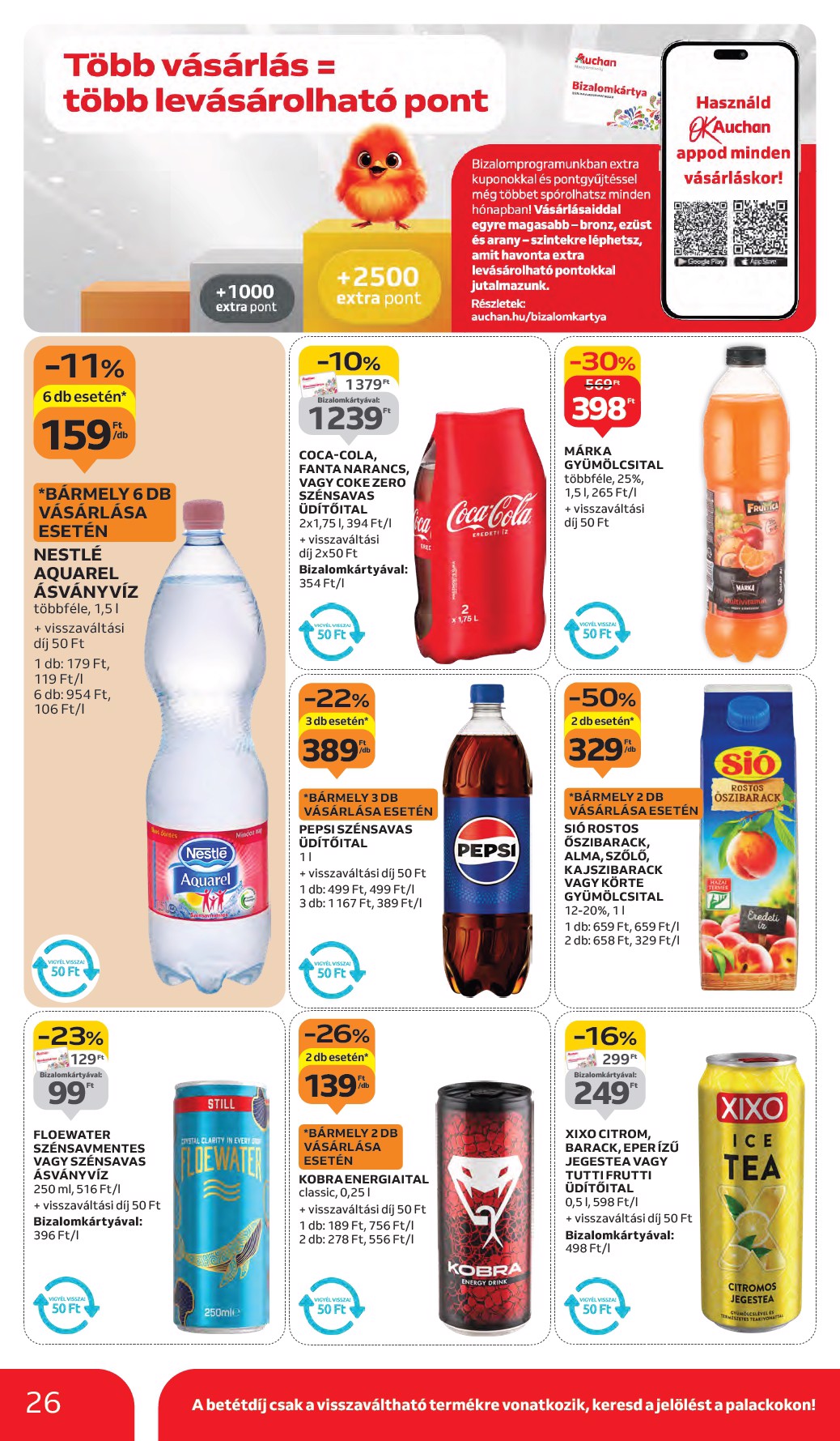 auchan - Auchan Hipermarket akciós újság, érvényes 09.11. - 09.17. - page: 26 auchan - Auchan Hipermarket akciós újság, érvényes 09.11. - 09.17. - page: 26