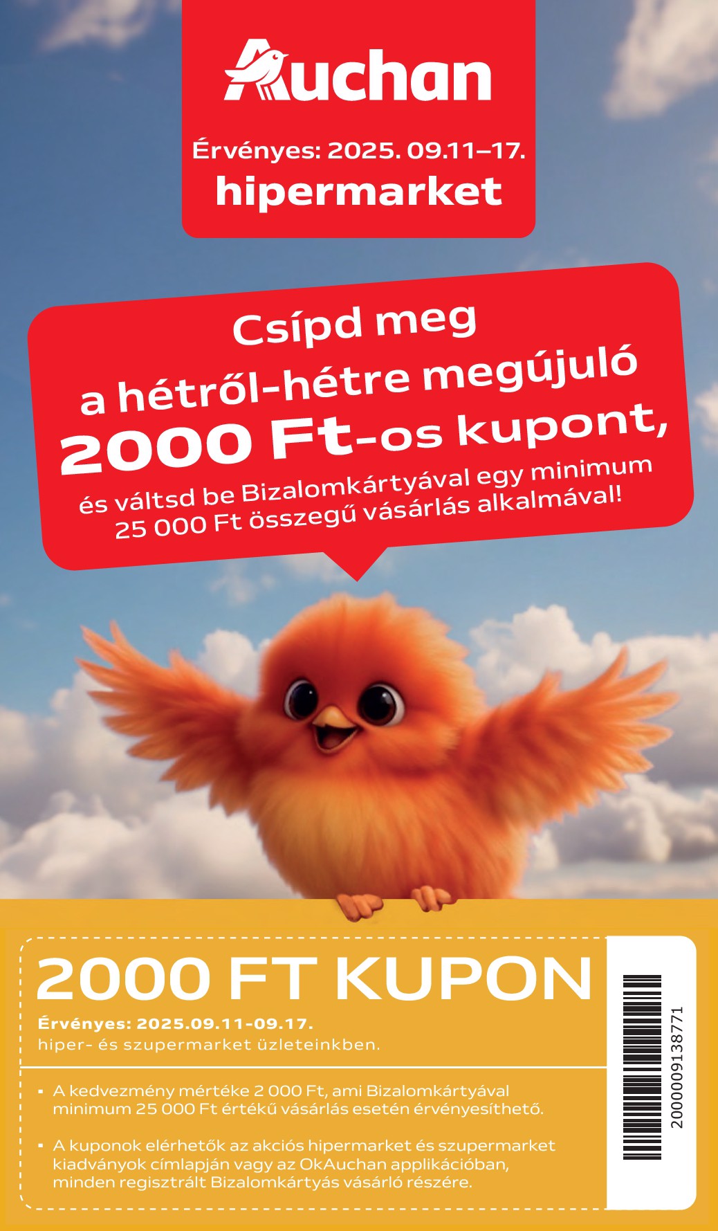 auchan - Auchan Hipermarket akciós újság, érvényes 09.11. - 09.17.