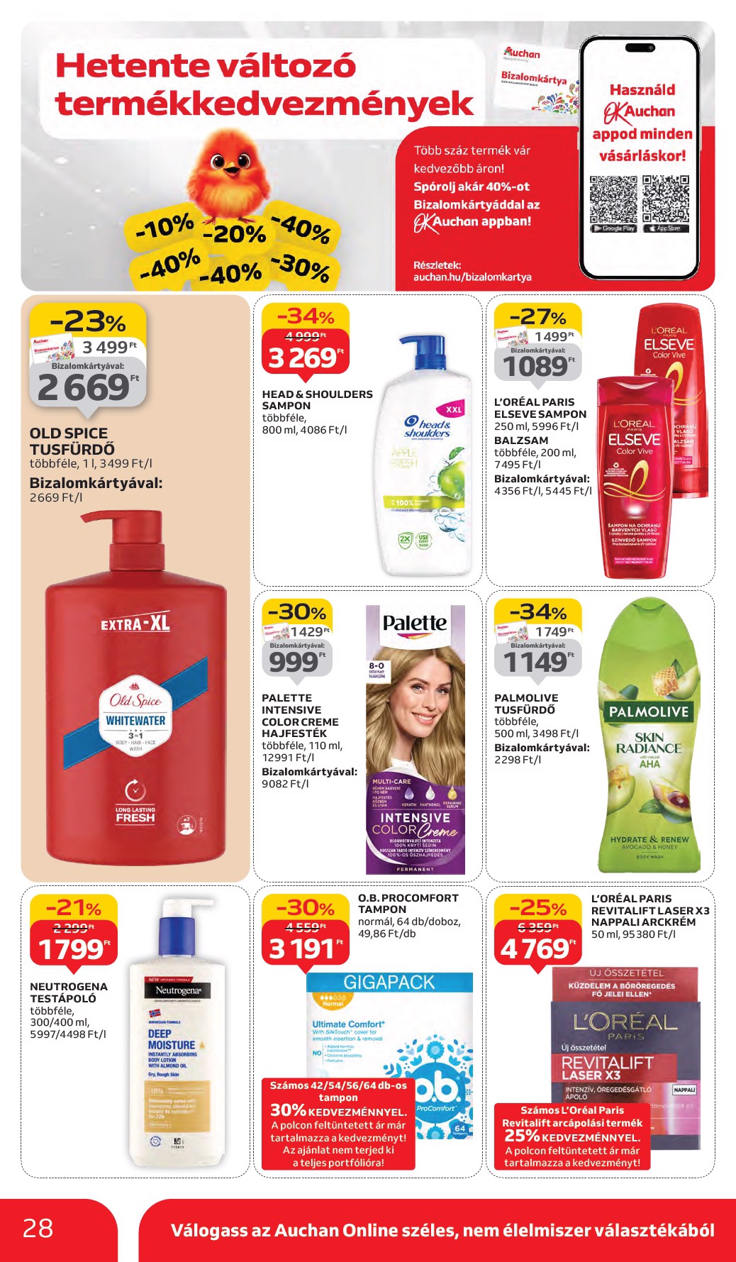 auchan - Auchan Hipermarket akciós újság, érvényes 09.11. - 09.17. - page: 28 auchan - Auchan Hipermarket akciós újság, érvényes 09.11. - 09.17. - page: 28